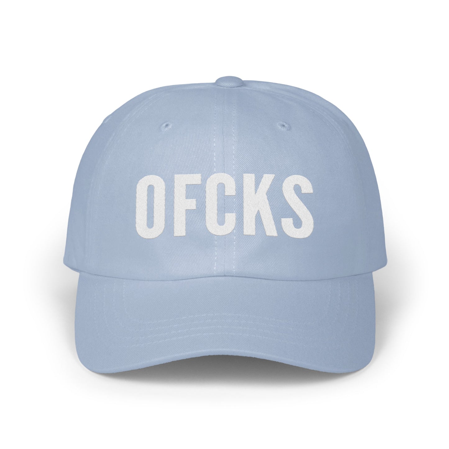 OFCKS Text Statement Design Light Blue Hat product