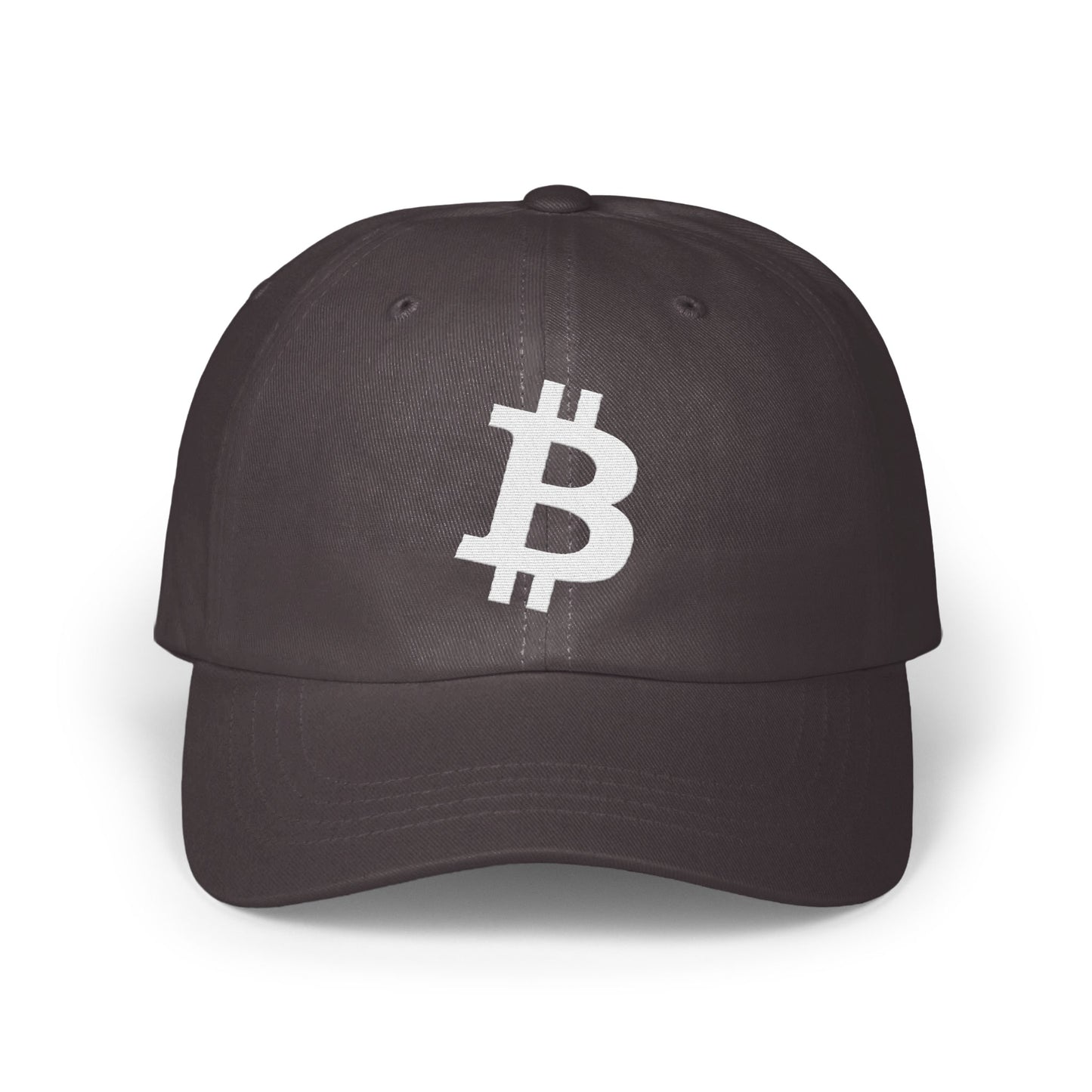 Bitcoin Logo Dark Black Baseball Cap product