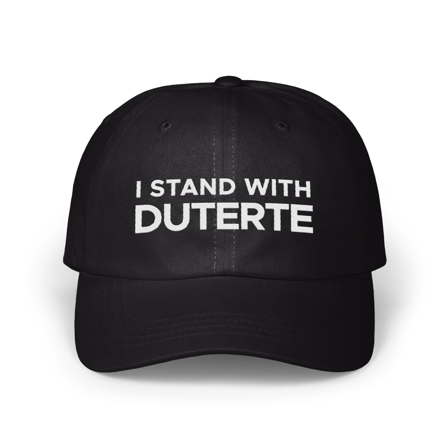 I Stand With Duterte Statement Design Hat product