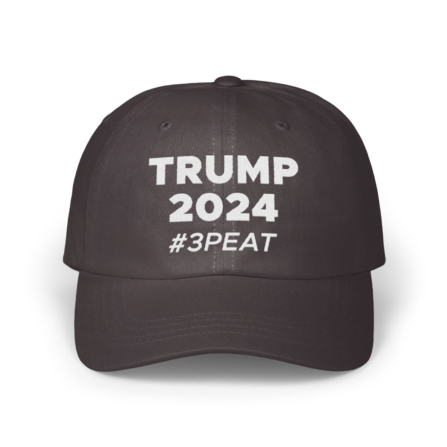TRUMP 2024 #3PEAT statement cap headwear product