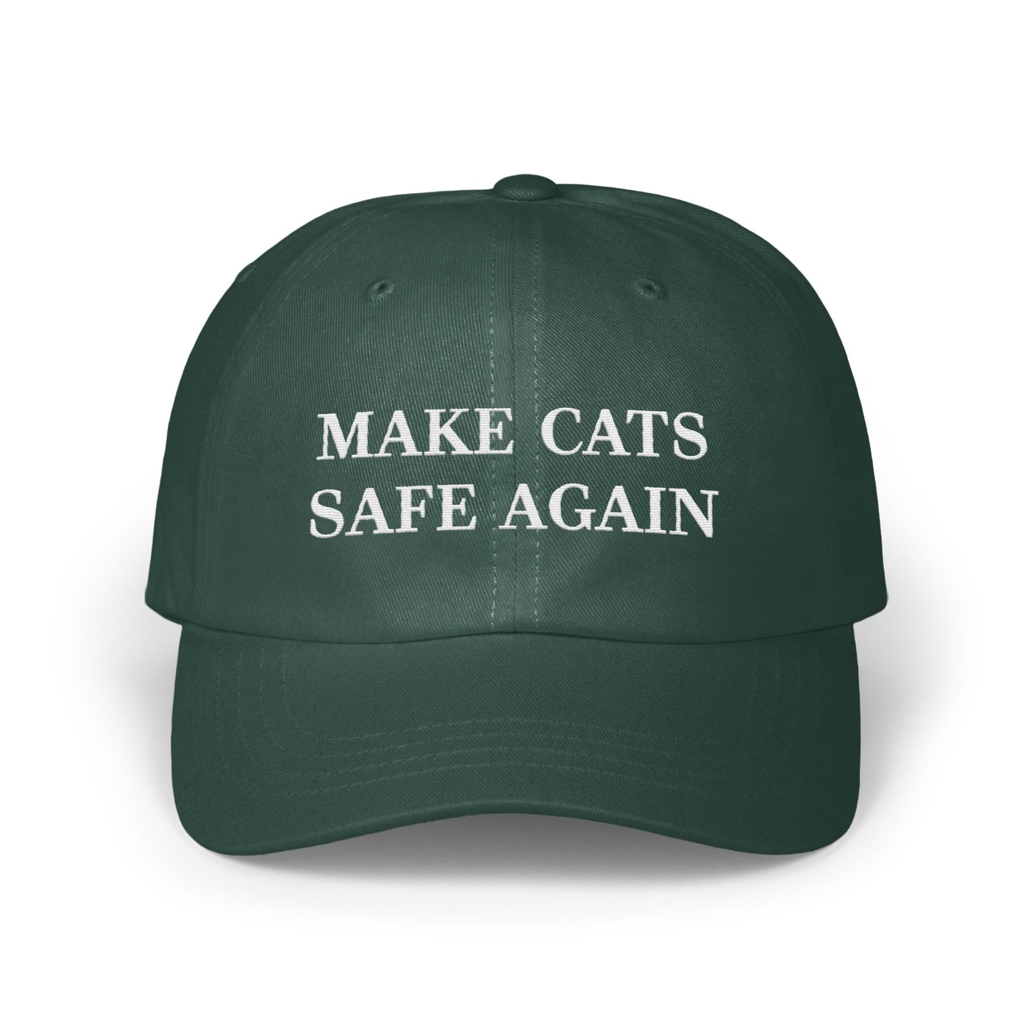 Make Cats Safe Again Green Baseball Cap product