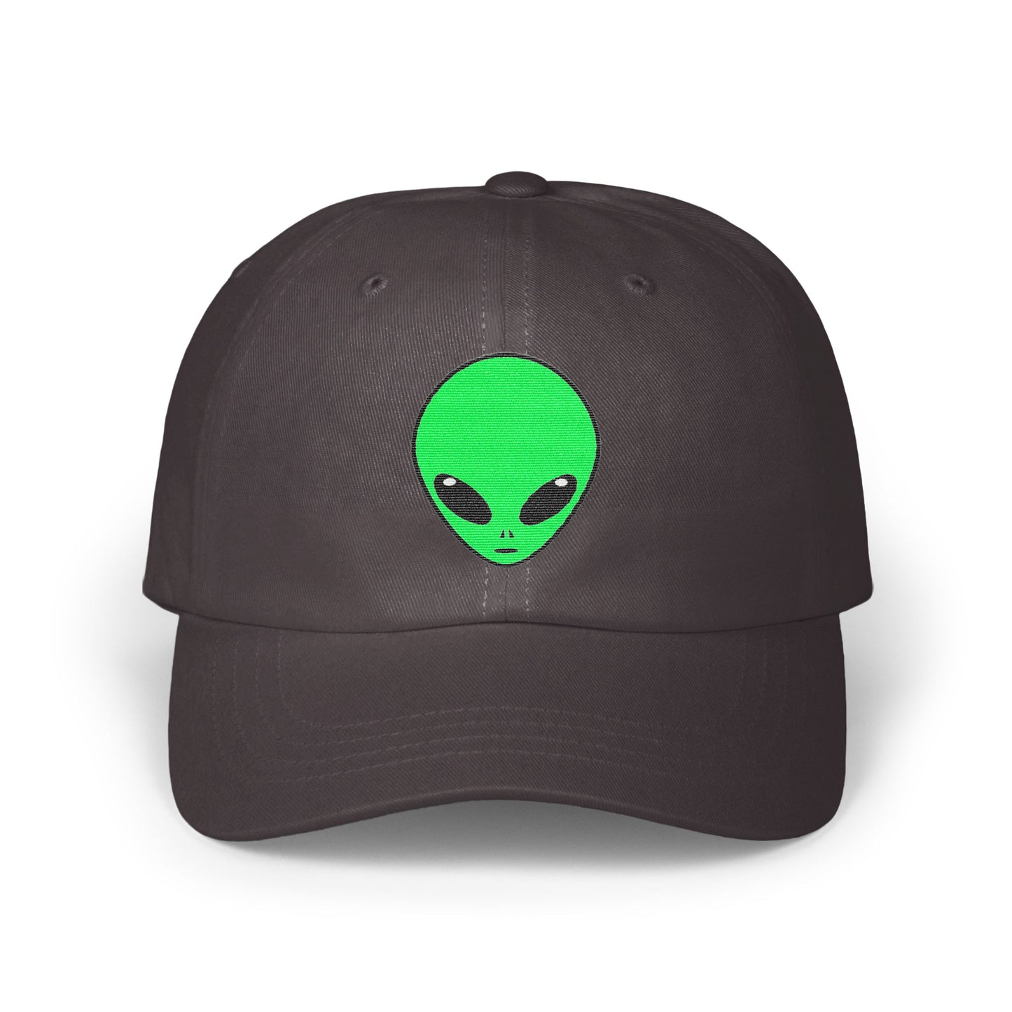 Alien Green Embroidered Baseball Cap Adjustable Hat product
