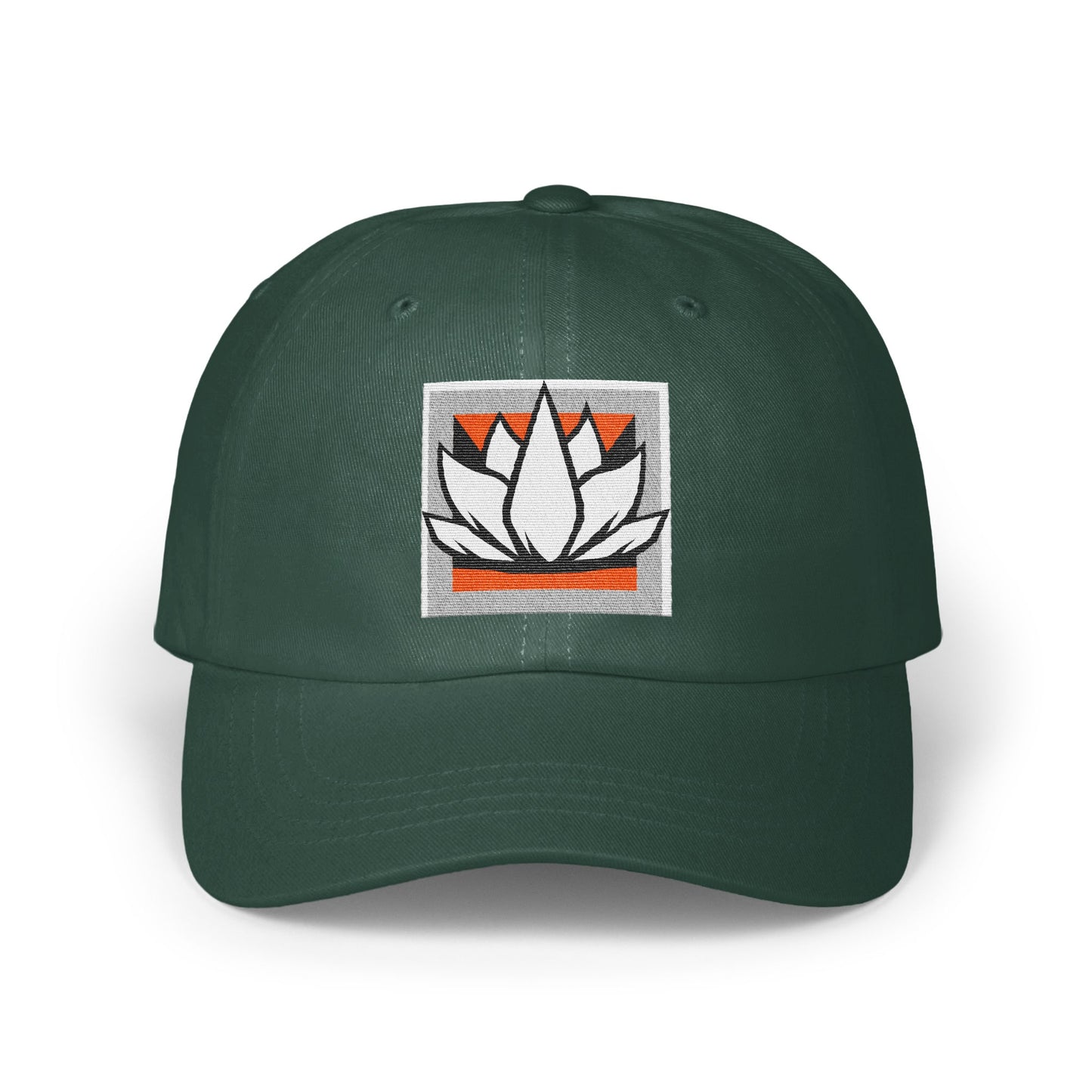 Lotus Emblem Design Green Baseball Cap product