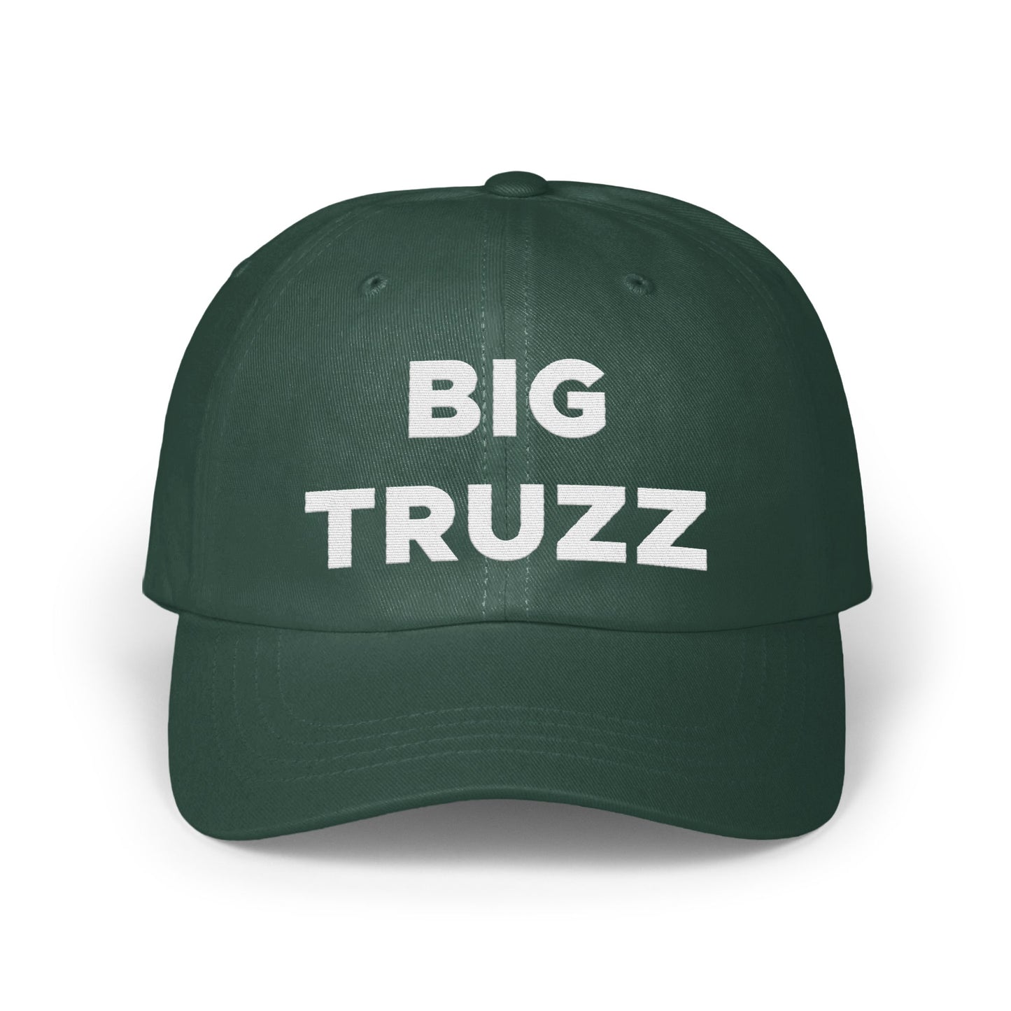 BIG TRUZZ message embroidered on cap product type