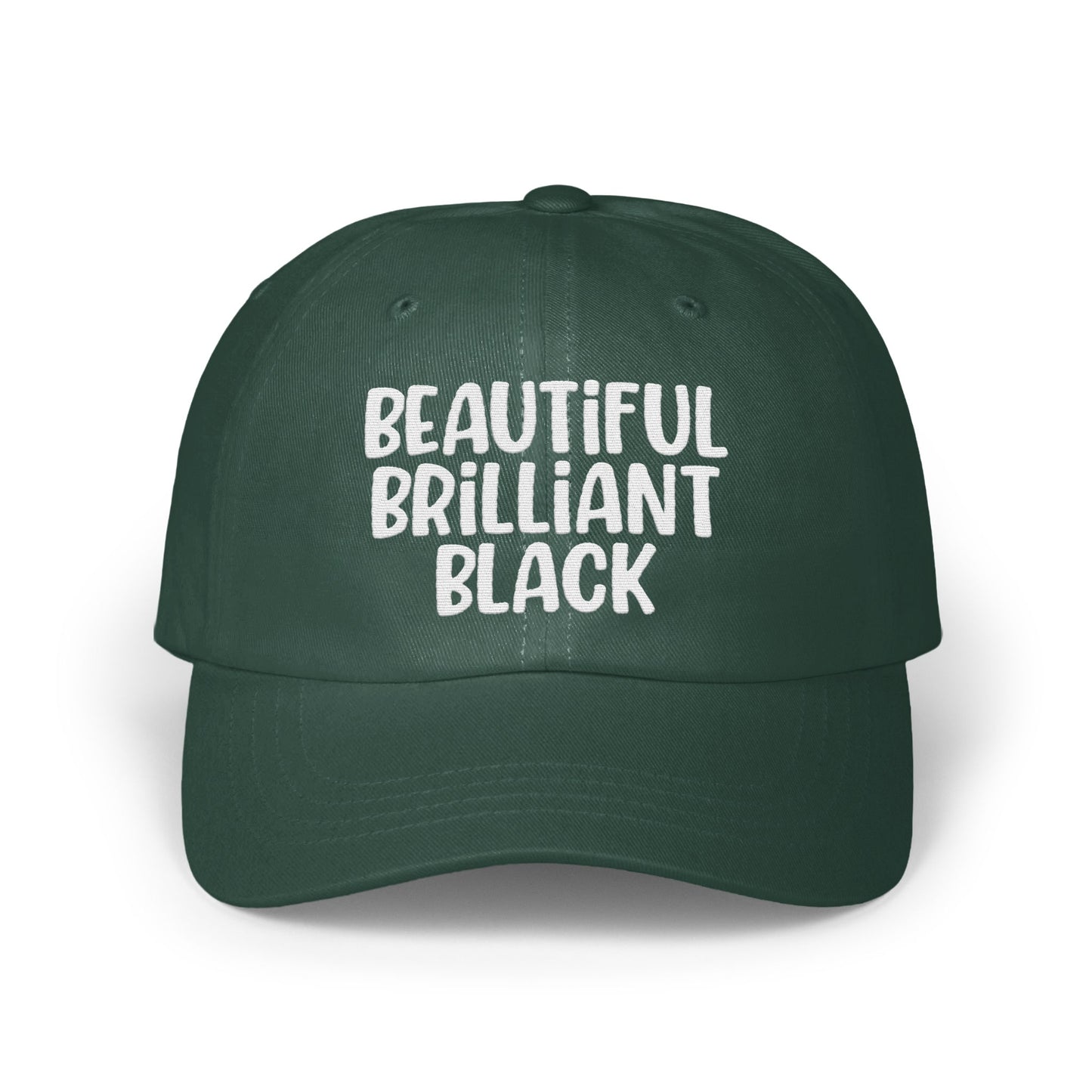 Beautiful Brilliant Black Text Printed Cap product