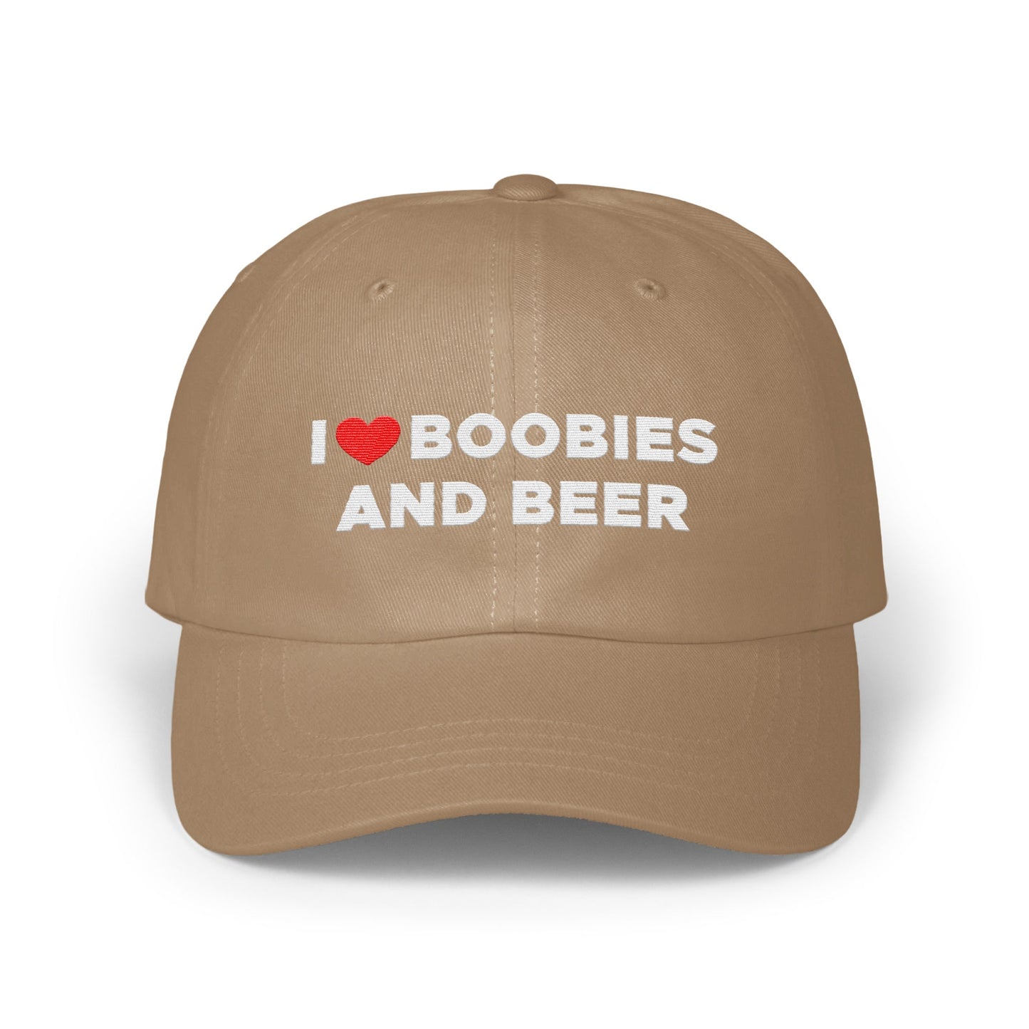 I Love Boobies And Beer Baseball Cap product type
