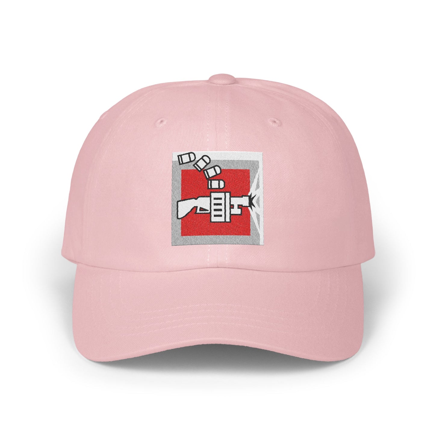 Stylish Pink Snapback Hat with Unique Graphic design product