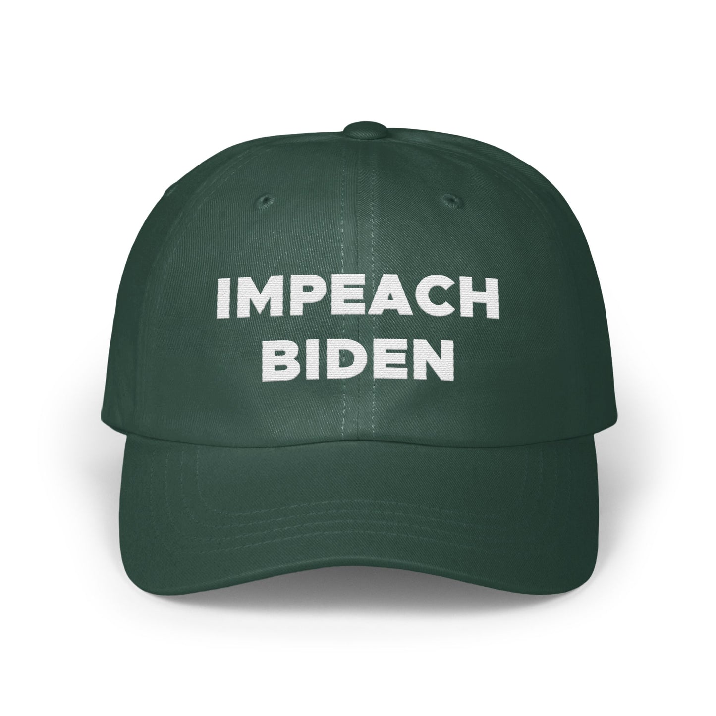 Impeach Biden Statement Embroidered Baseball Cap product