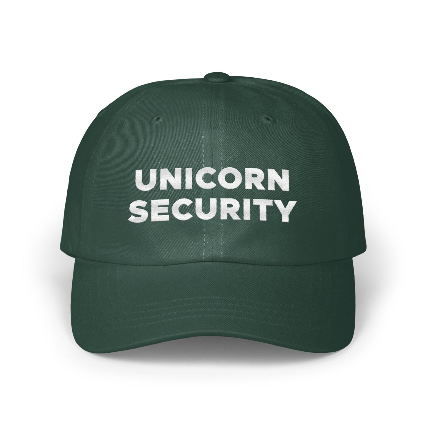 Unicorn Security Baseball Cap Fun Novelty Hat product