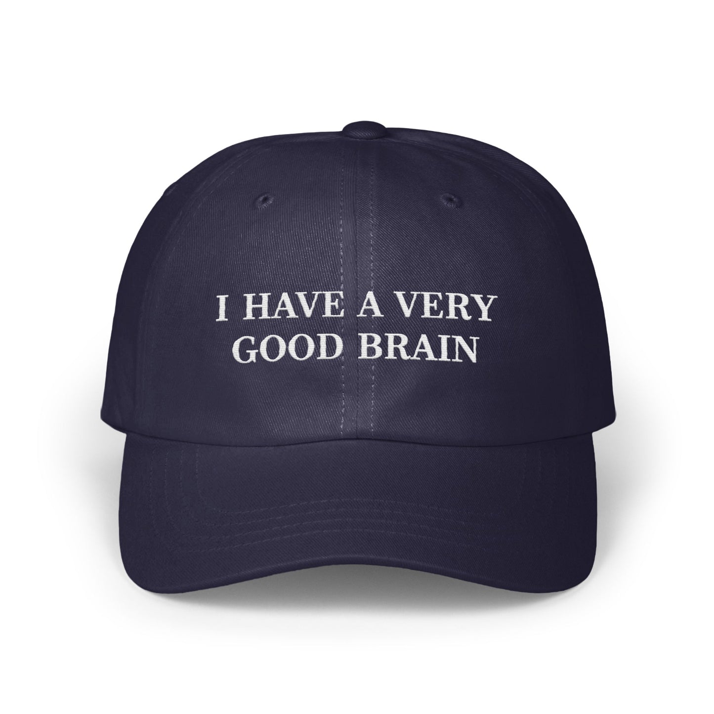 I Have A Very Good Brain Embroidered Cap product