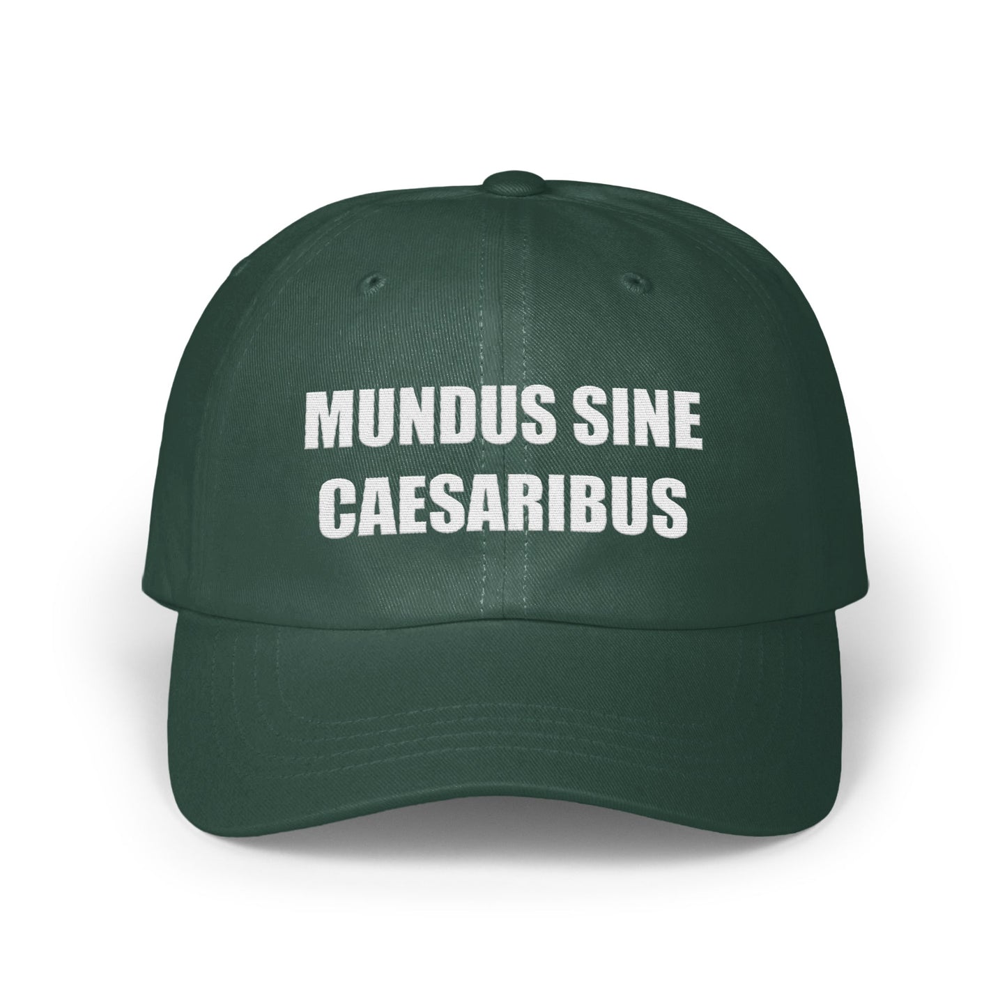 MUNDUS SINE CAESARIBUS Statement Baseball Cap product