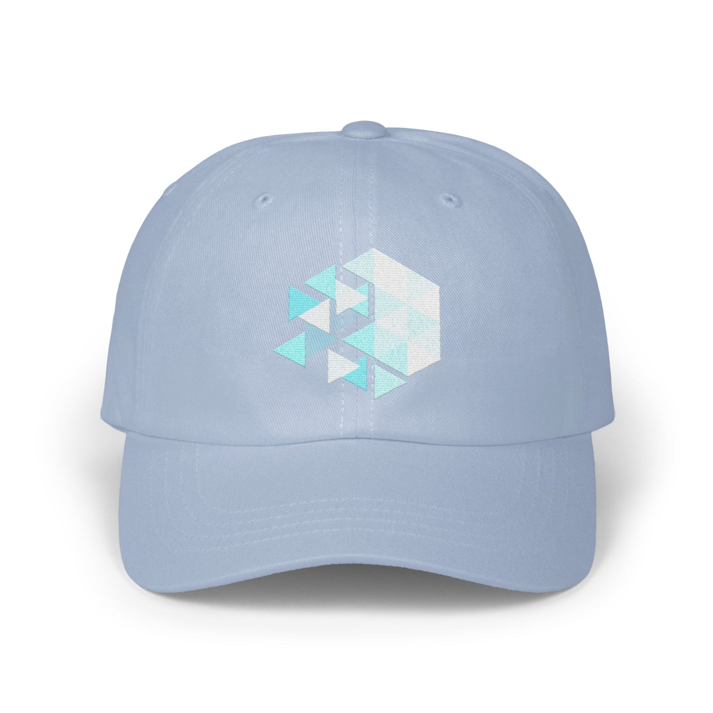 Stylish Blue Hat with Chic Geometric Design Hat product