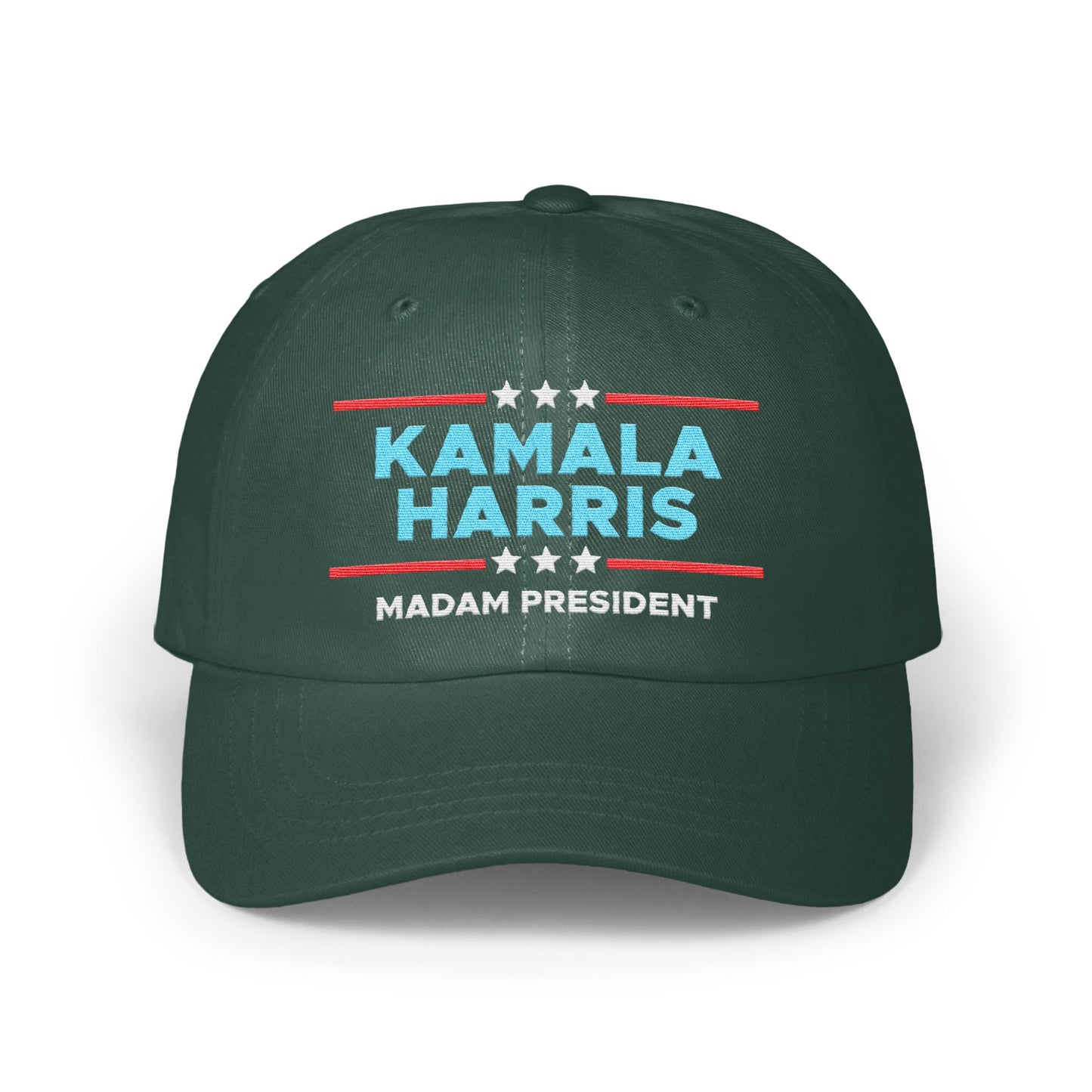 Kamala Harris Madam President Green Baseball Cap product