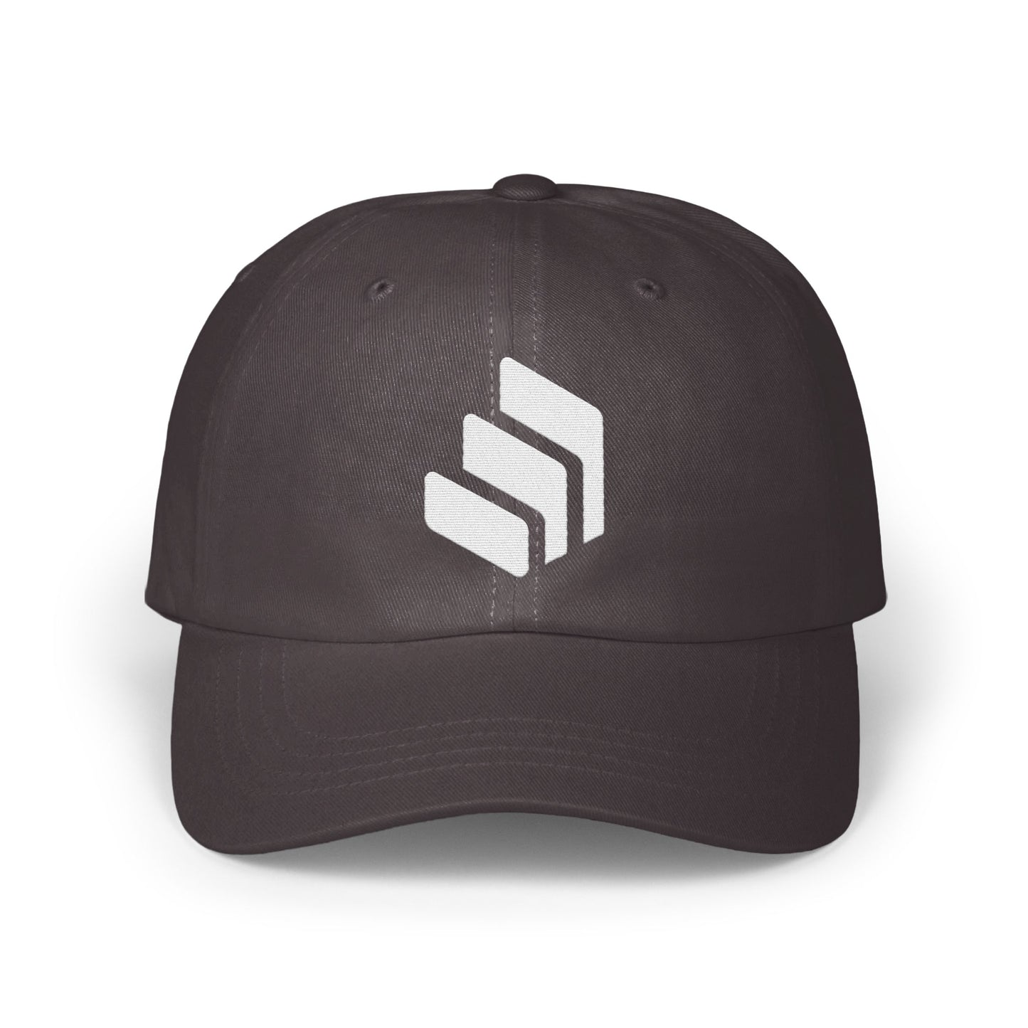 Modern Three-Bar Icon Black Baseball Cap product