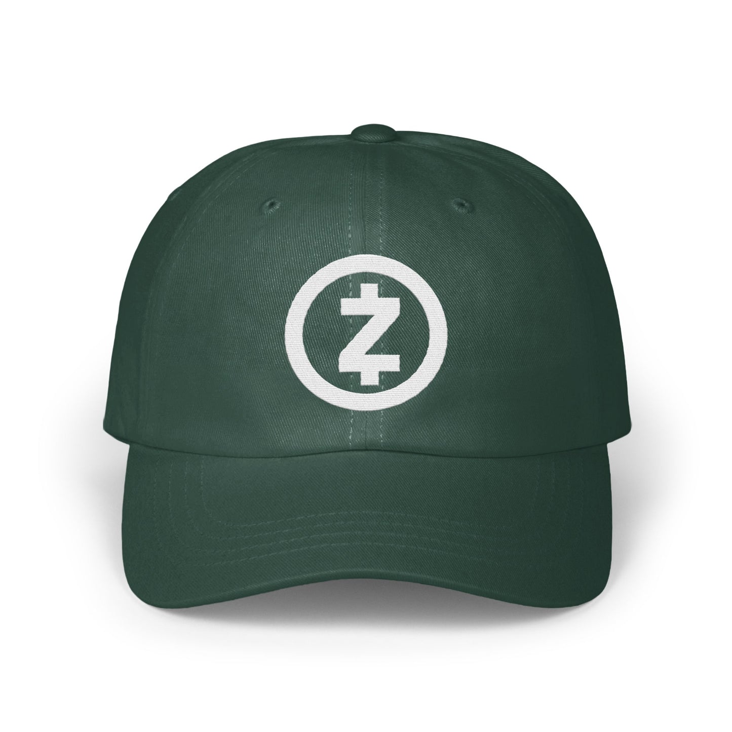 Zcash Cryptocurrency Logo Dark Green Hat product type