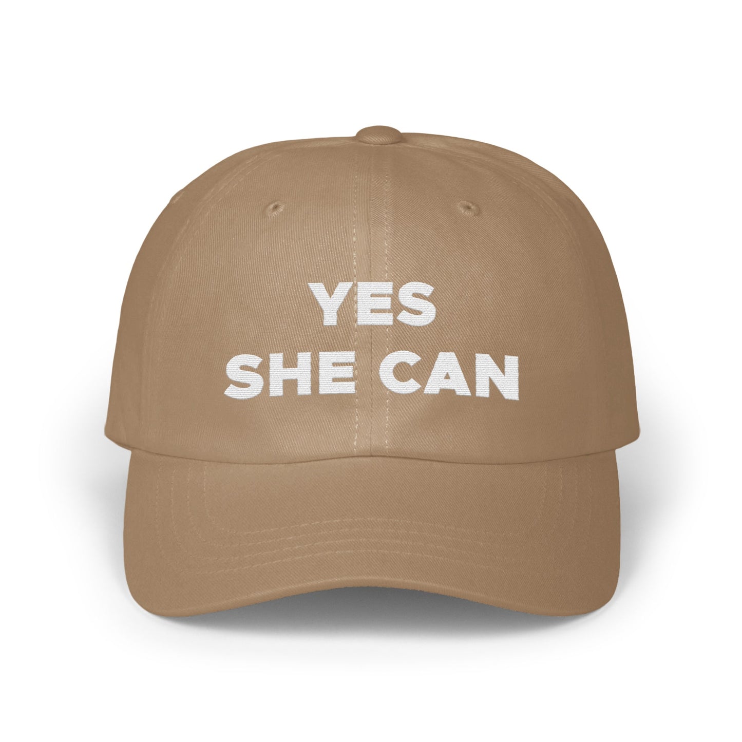 Empowering Yes She Can Statement Cap product