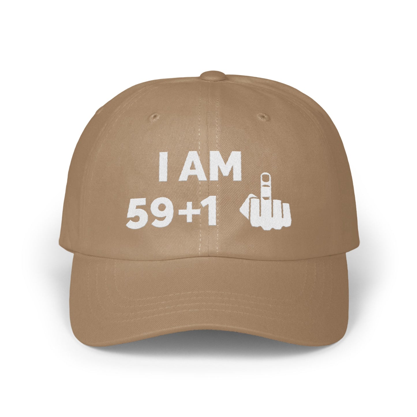 Funny I Am 59 Plus One Graphic Design Dad Hat product