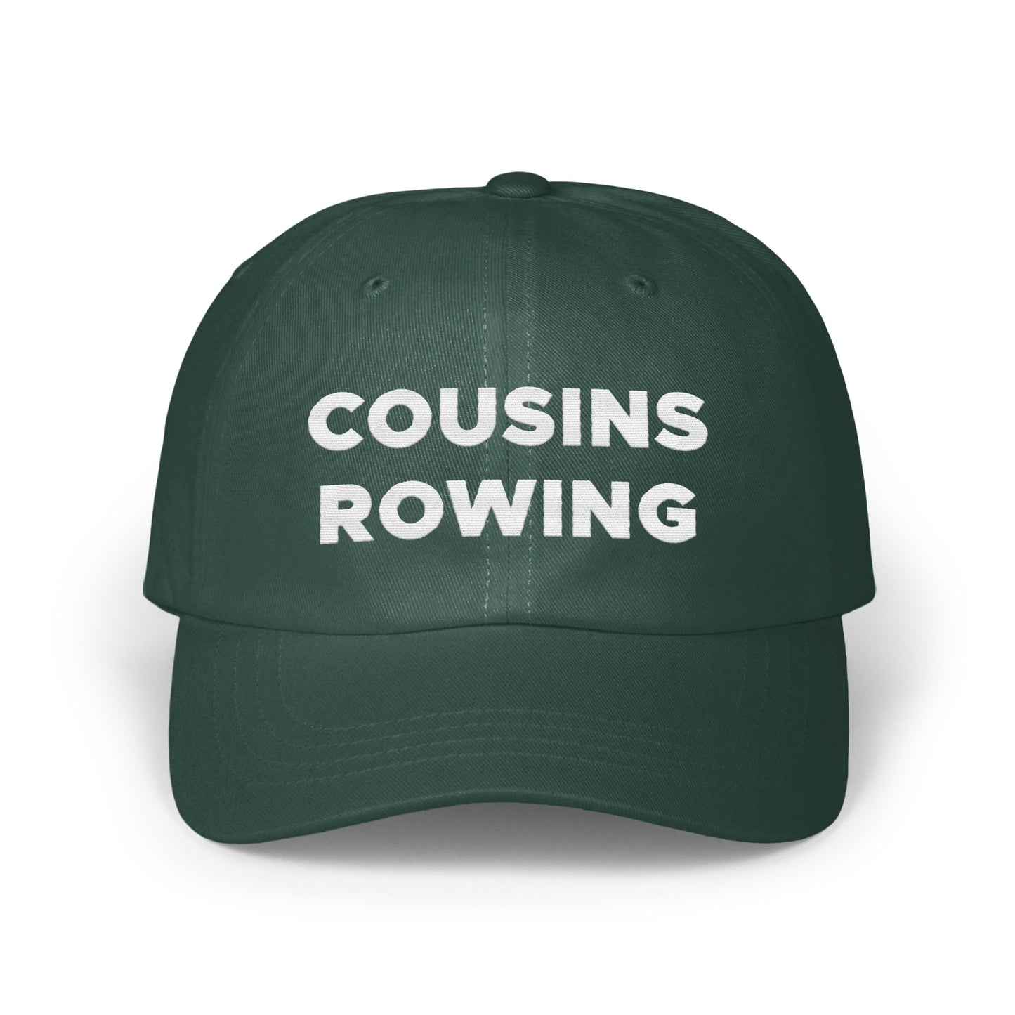Cousins Rowing Embroidered Adjustable Baseball Cap product type