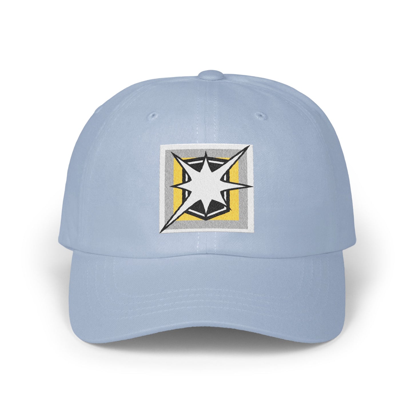 Sparkling North Star Design on Light Blue Hat product