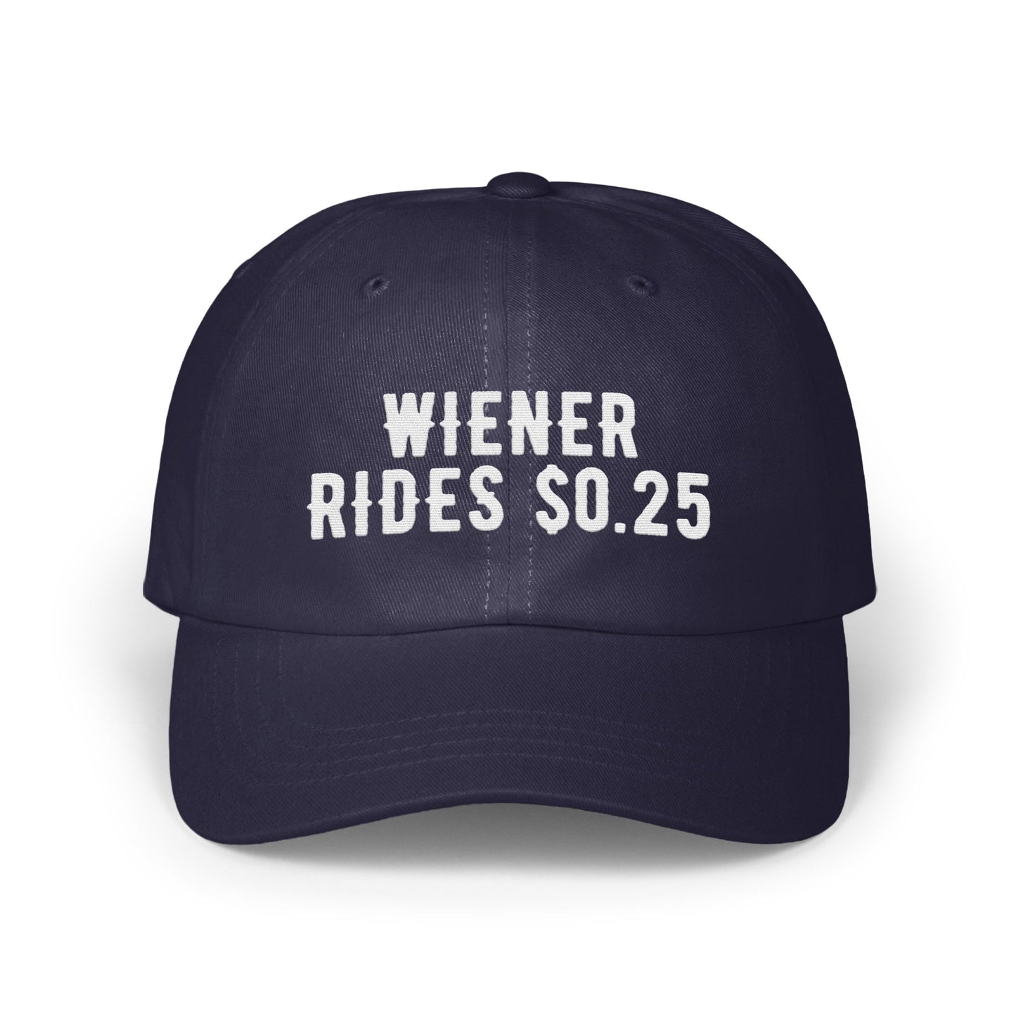 Wiener Rides $0.25 Baseball Cap product