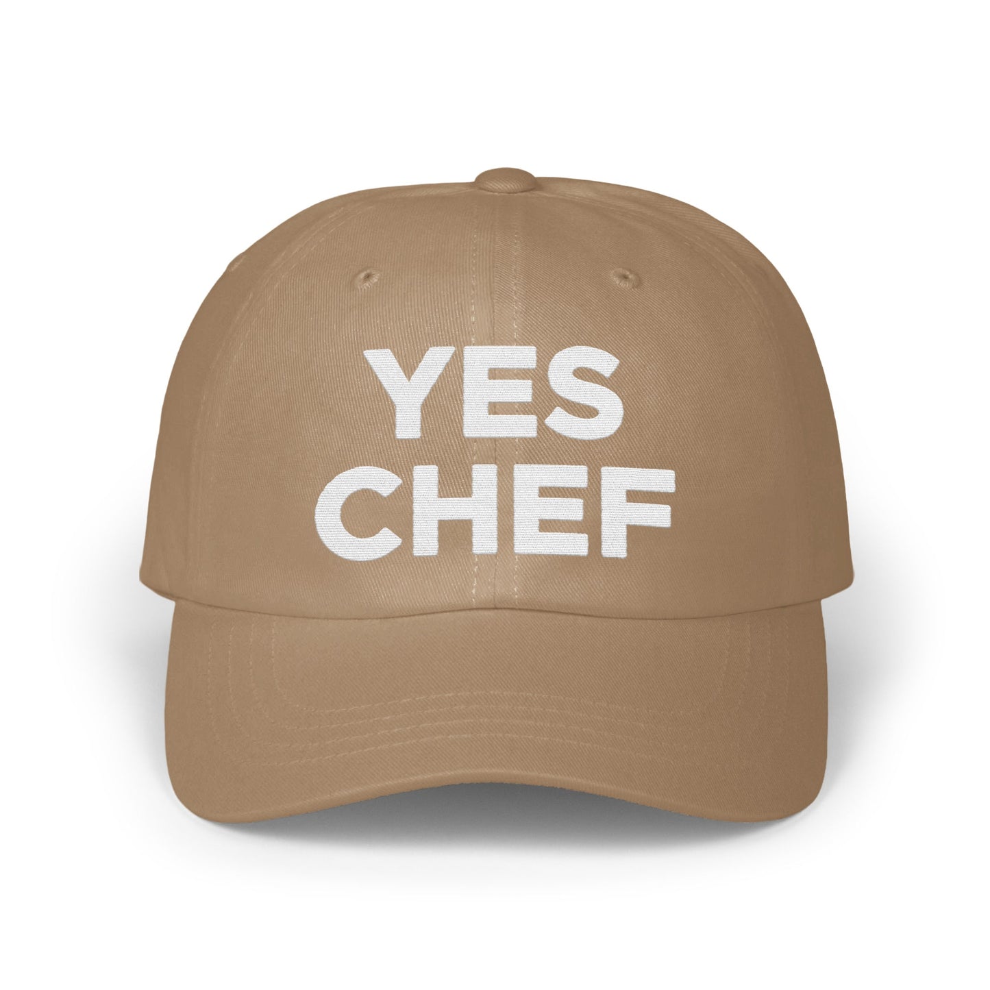 YES CHEF Statement Baseball Cap hat product