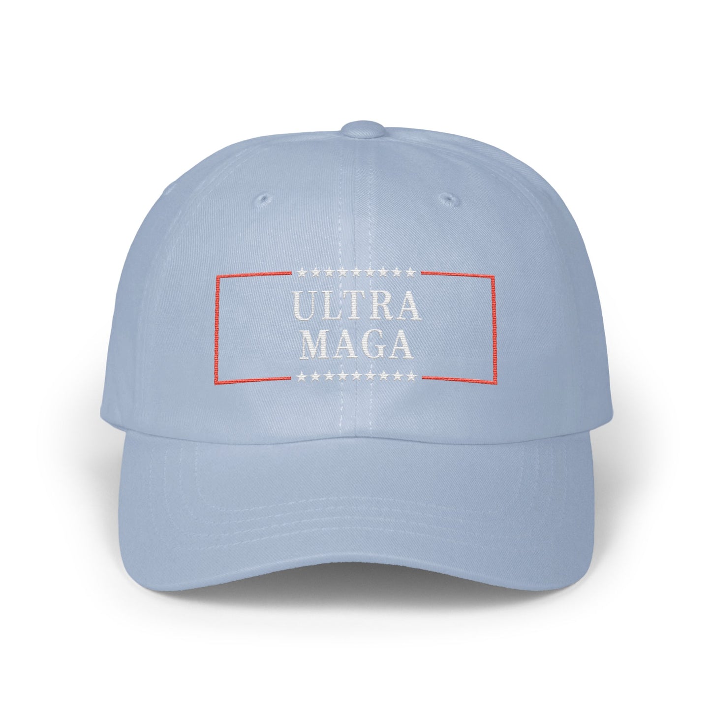 Stylish Light Blue Ultra MAGA Baseball Cap product