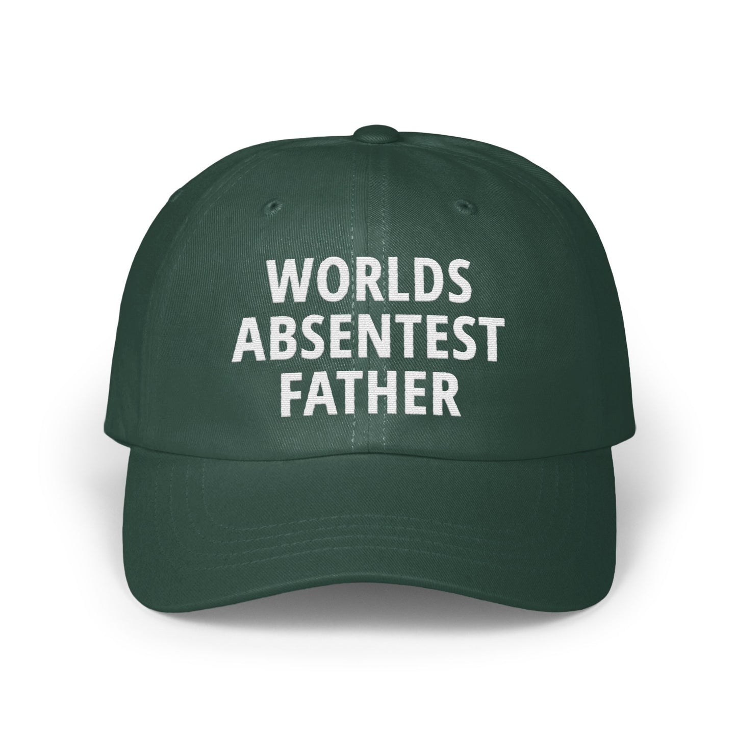 Worlds Absentest Father Baseball Cap product