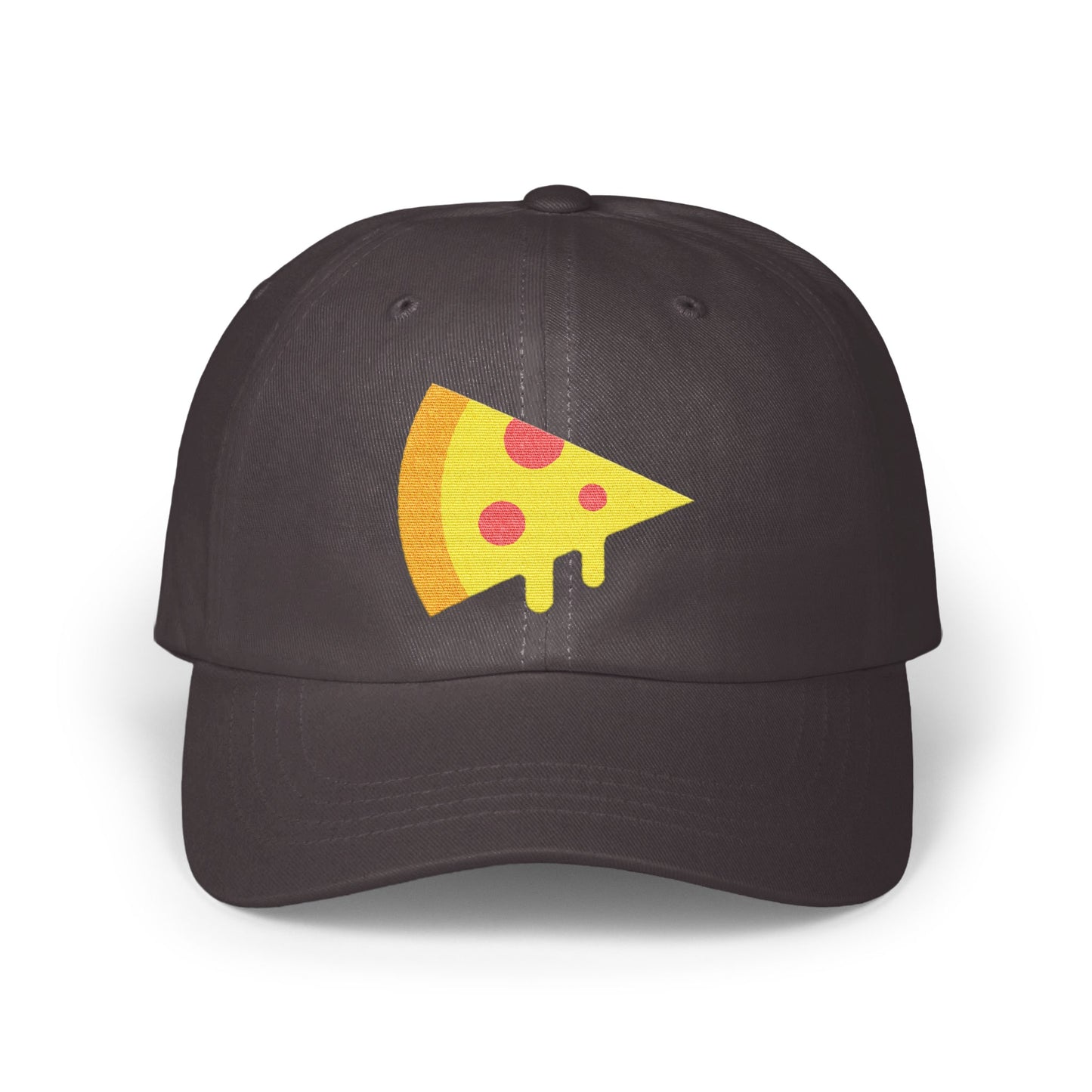 Pizza Slice Design Embroidered Hat Casual Wear product