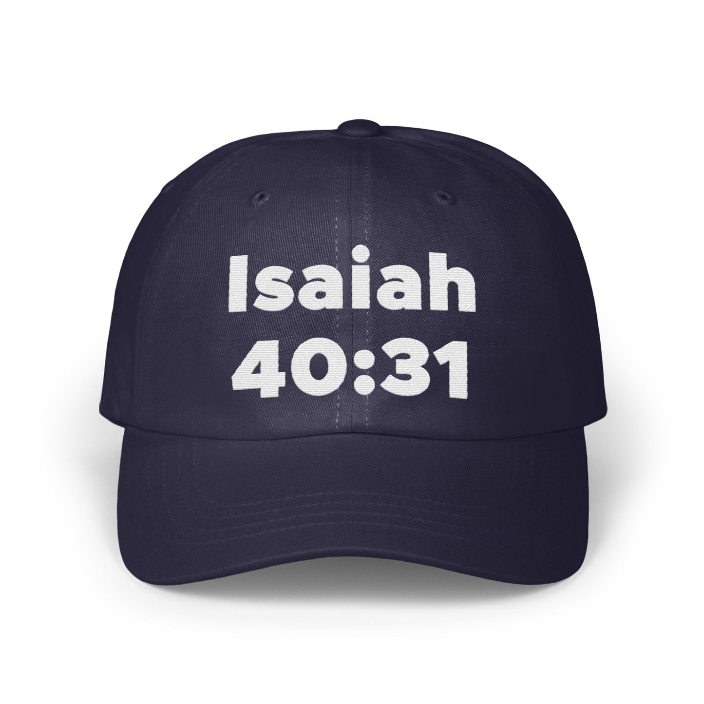 Inspirational Isaiah 40:31 Message Embroidered Cap product type