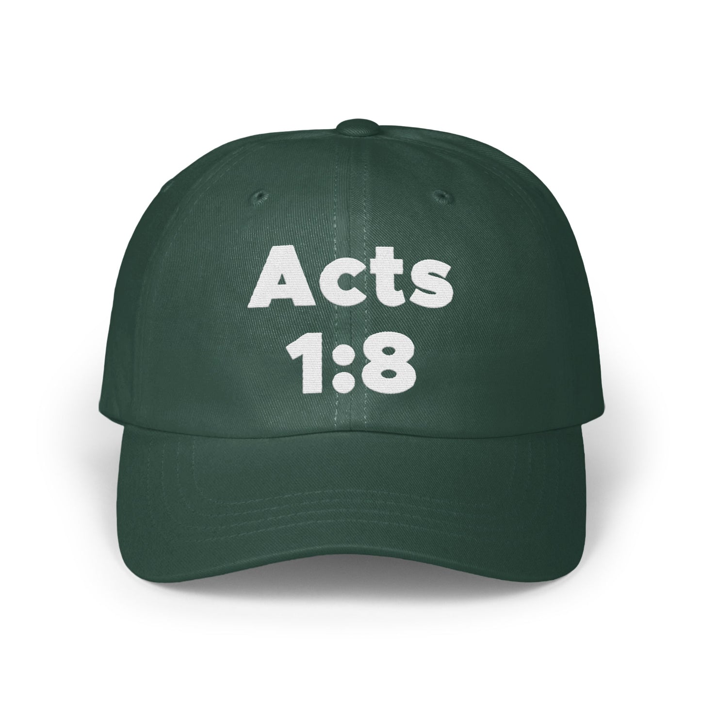 Acts 1:8 Message on Cap Encouragement product type
