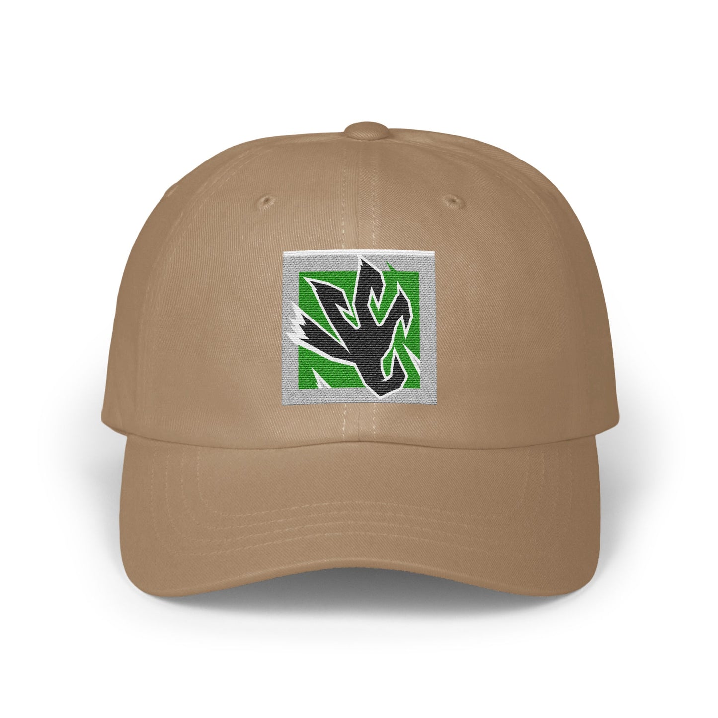 Stylish Green and Black Embroidered Casual Cap product