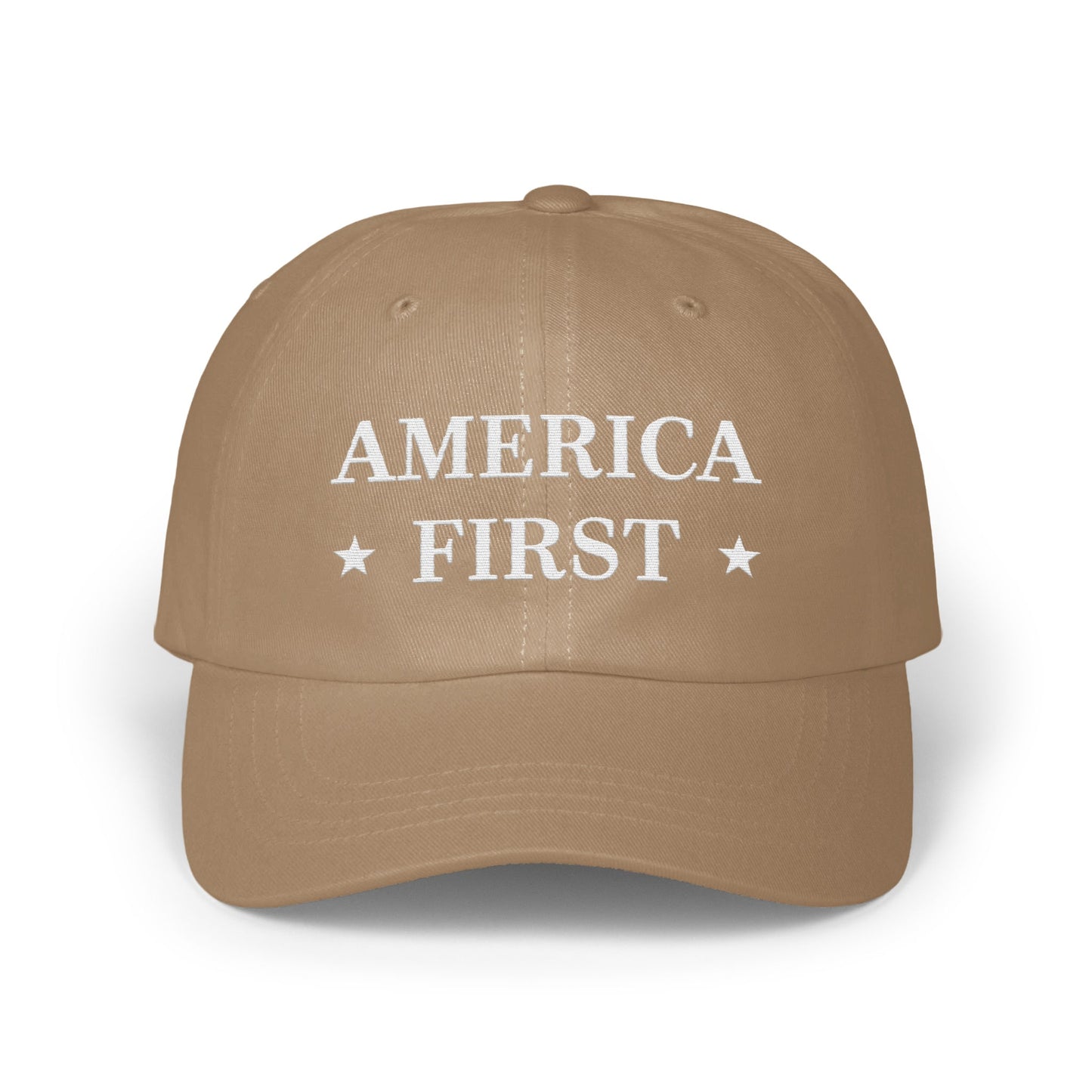 America First Embroidered Adjustable Baseball Cap product