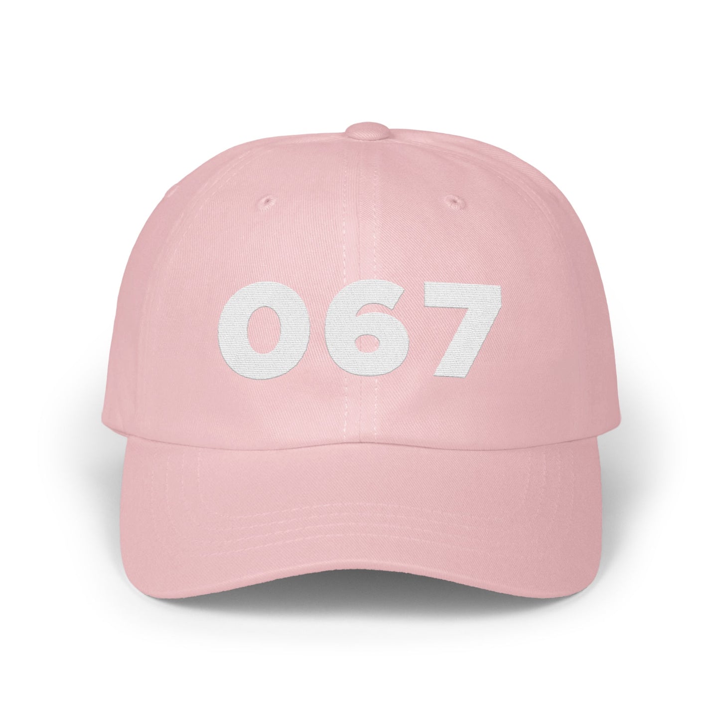 Stylish Pink 067 Embroidered Cap for Men and Women Hat product