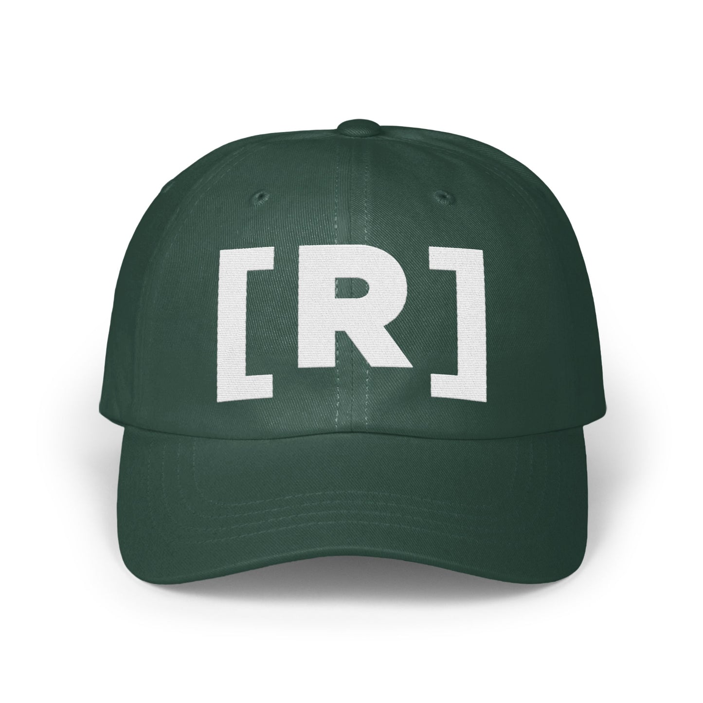 Stylish Green Hat Featuring Bold R Logo Cap product
