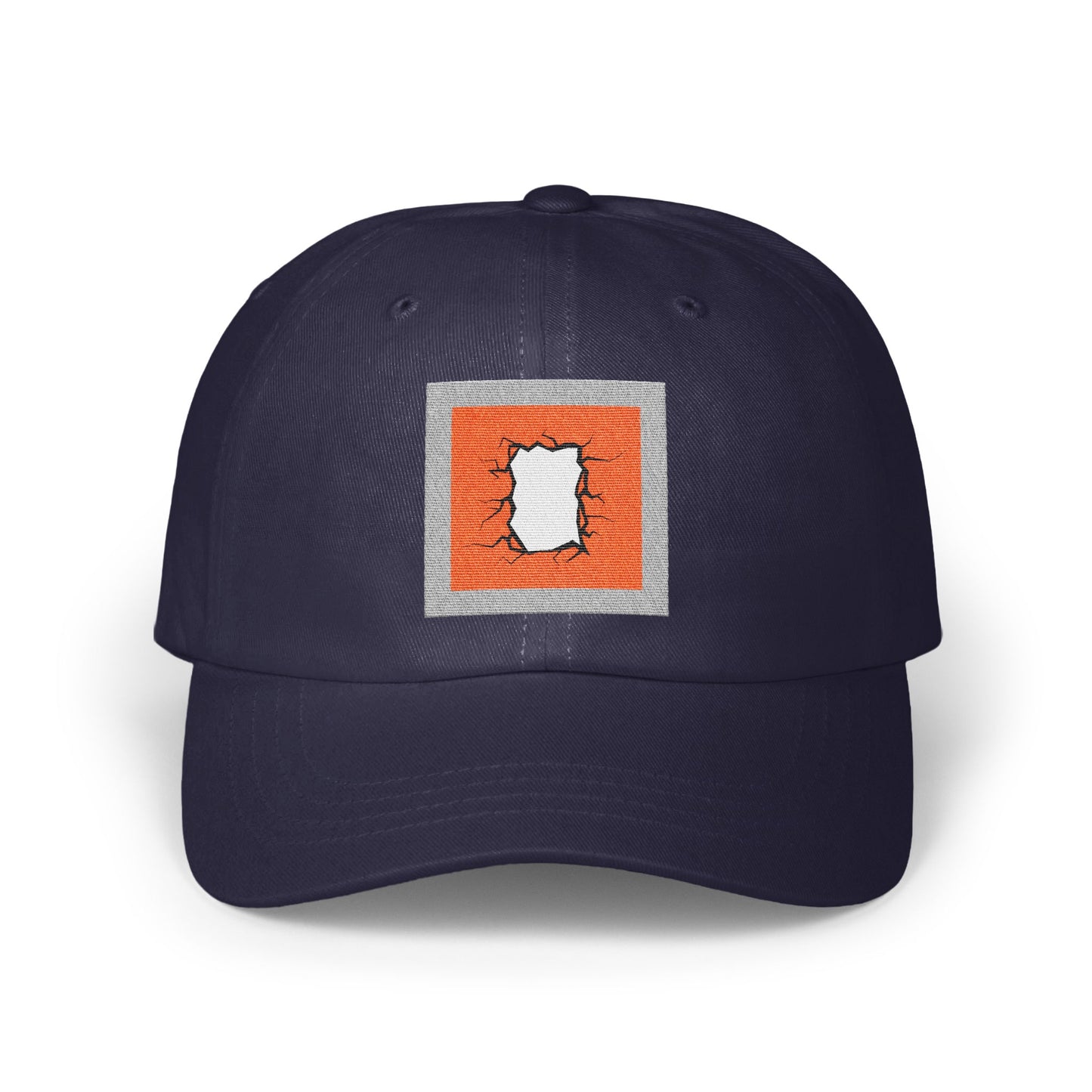 Unique Abstract Design on Dark Blue Cap product