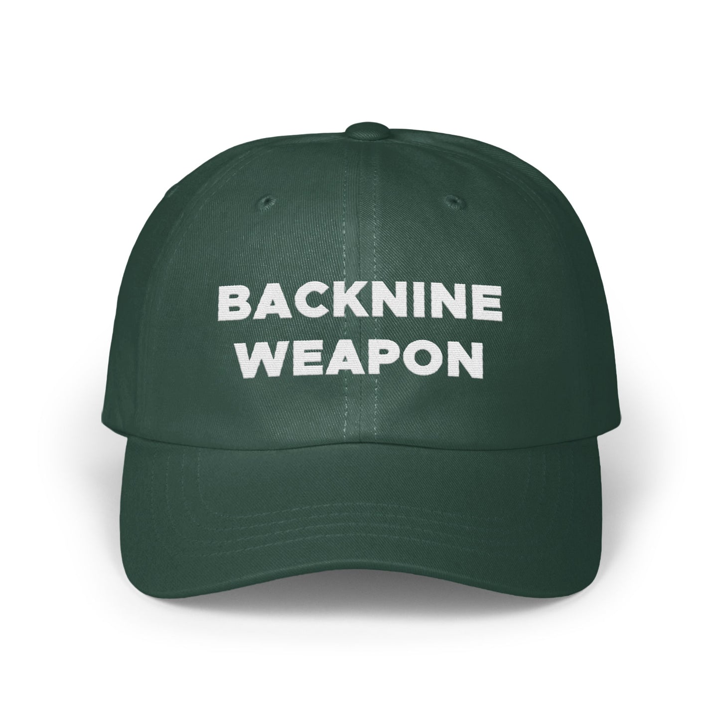 Backnine Weapon Embroidered Cap Classic Hat product type