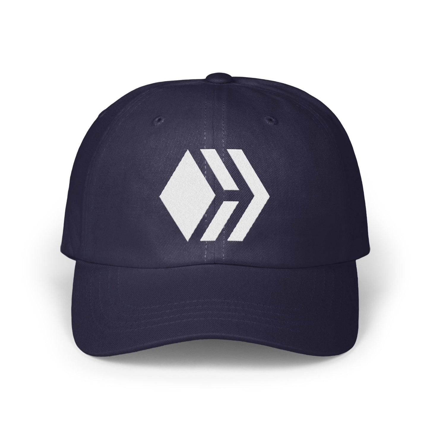 Stylish Navy Baseball Cap with White Logo product