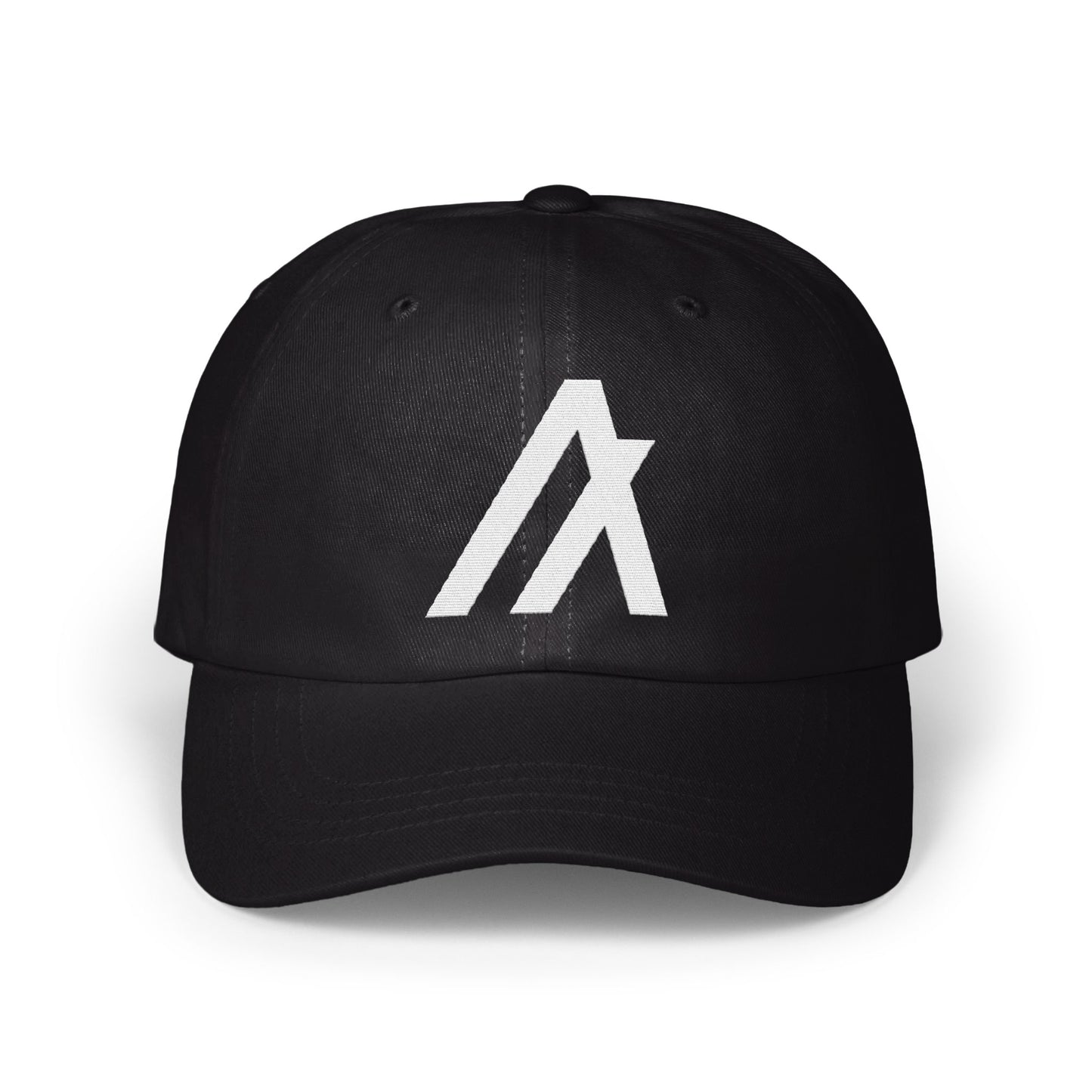 Stylish Black Baseball Cap with Bold Letter Design product