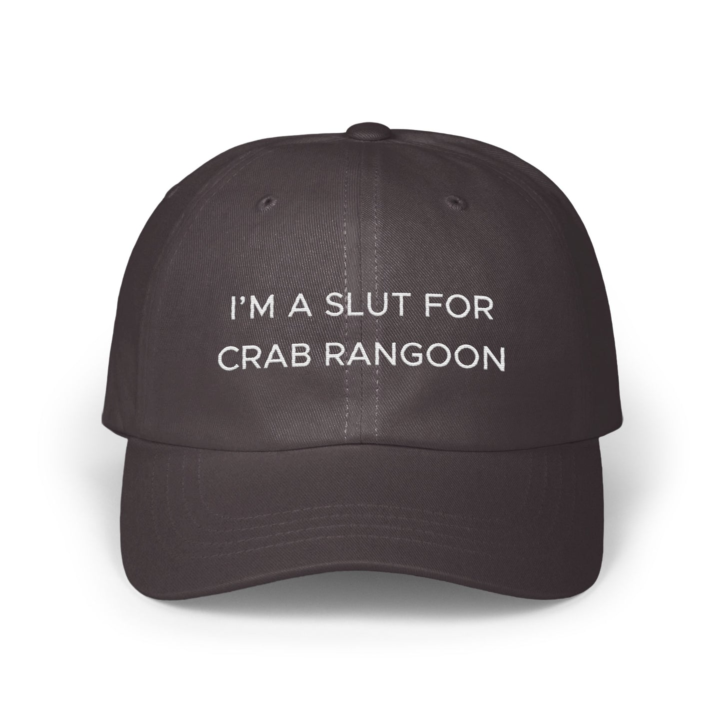 Funny I'm A Slut For Crab Rangoon Hat product