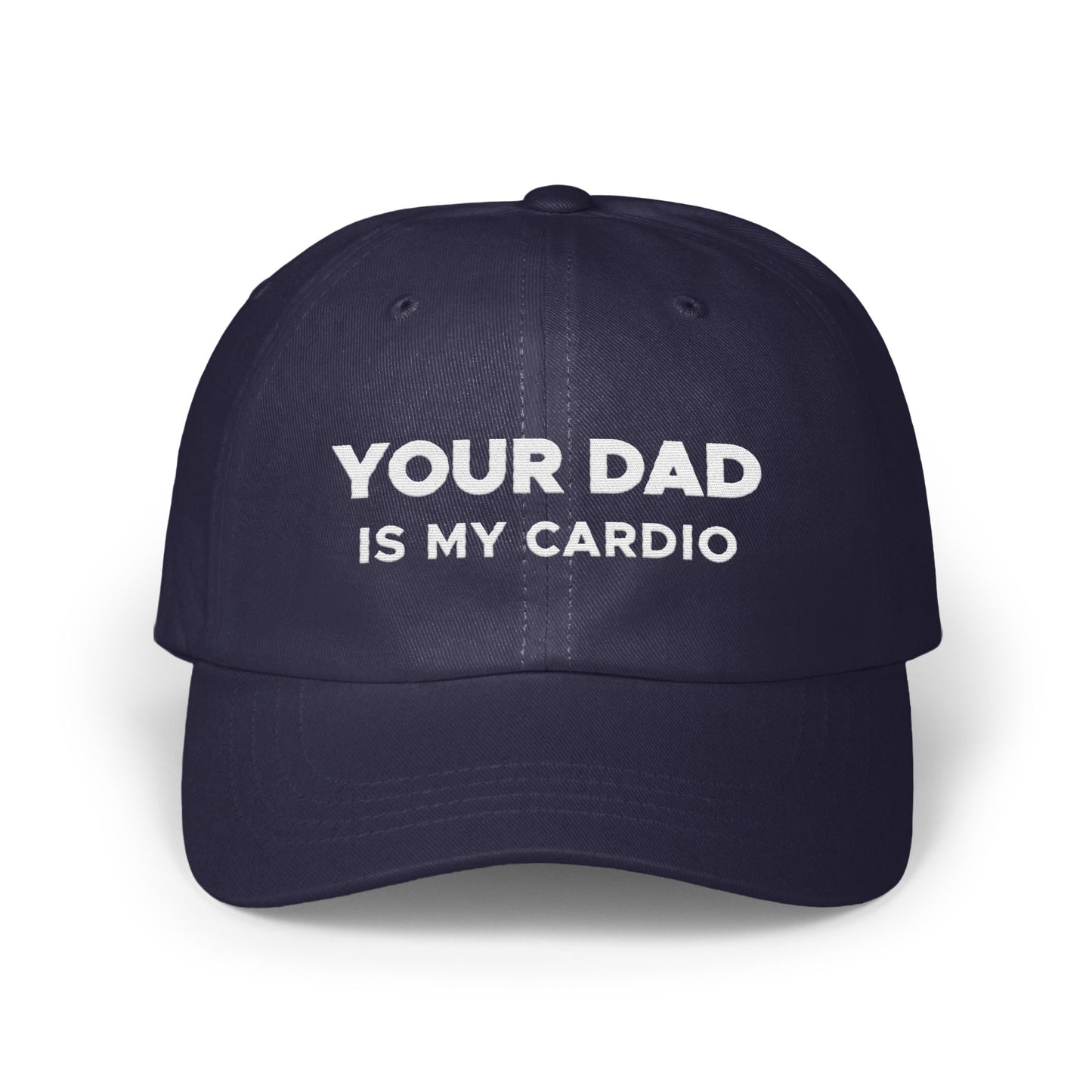 Your Dad Is My Cardio Adjustable Funny Hat product type