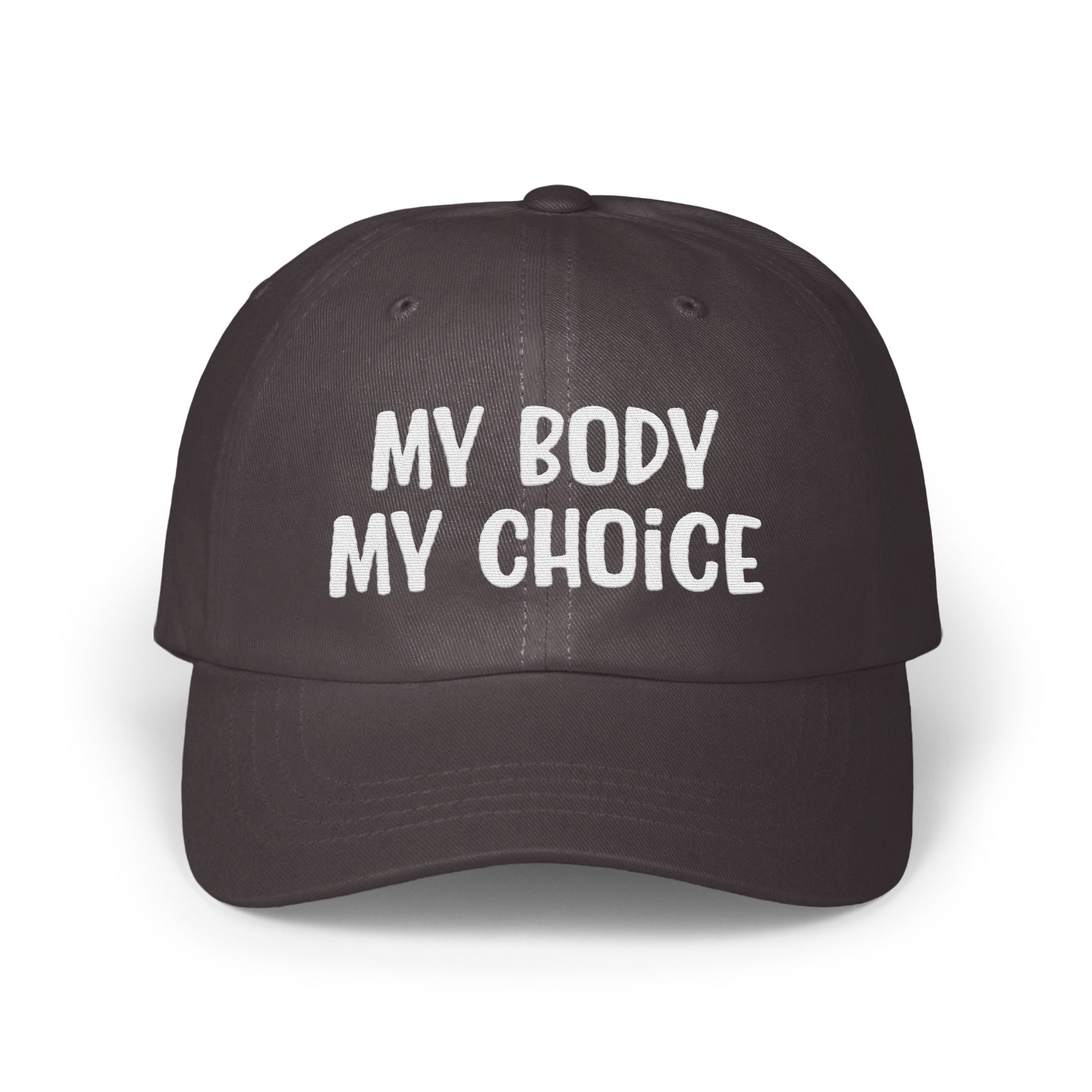My Body My Choice Message Embroidered Hat product