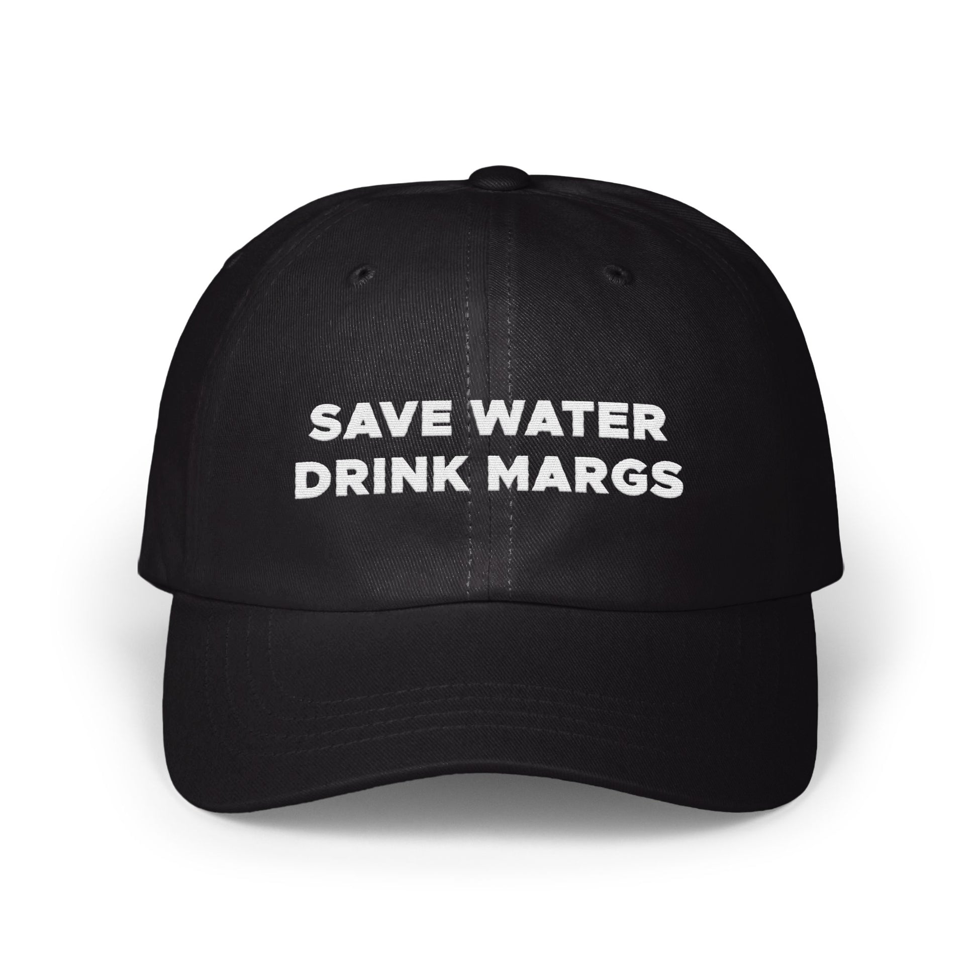 Save Water Drink Margs Black Baseball Cap product