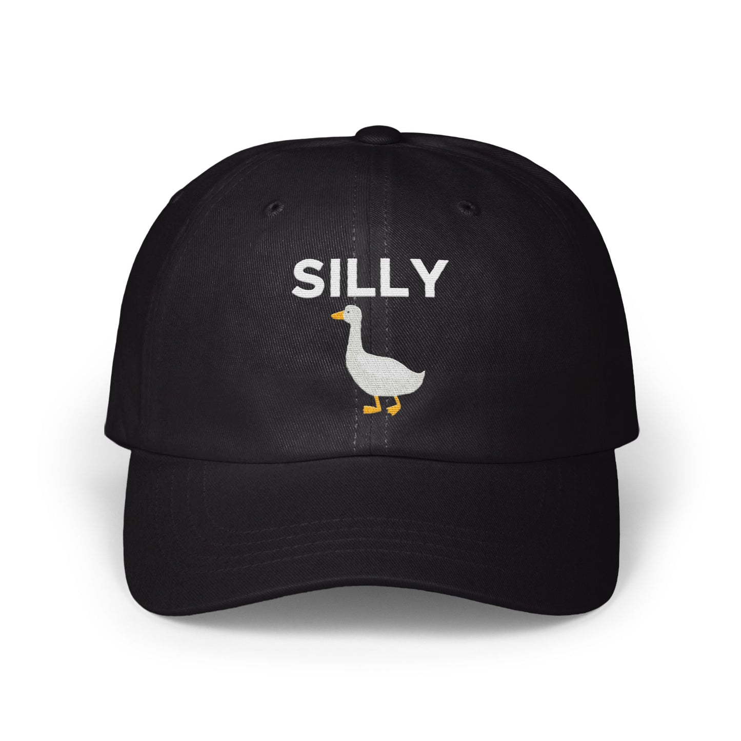 Silly Goose Graphic Print Black Adjustable Hat product