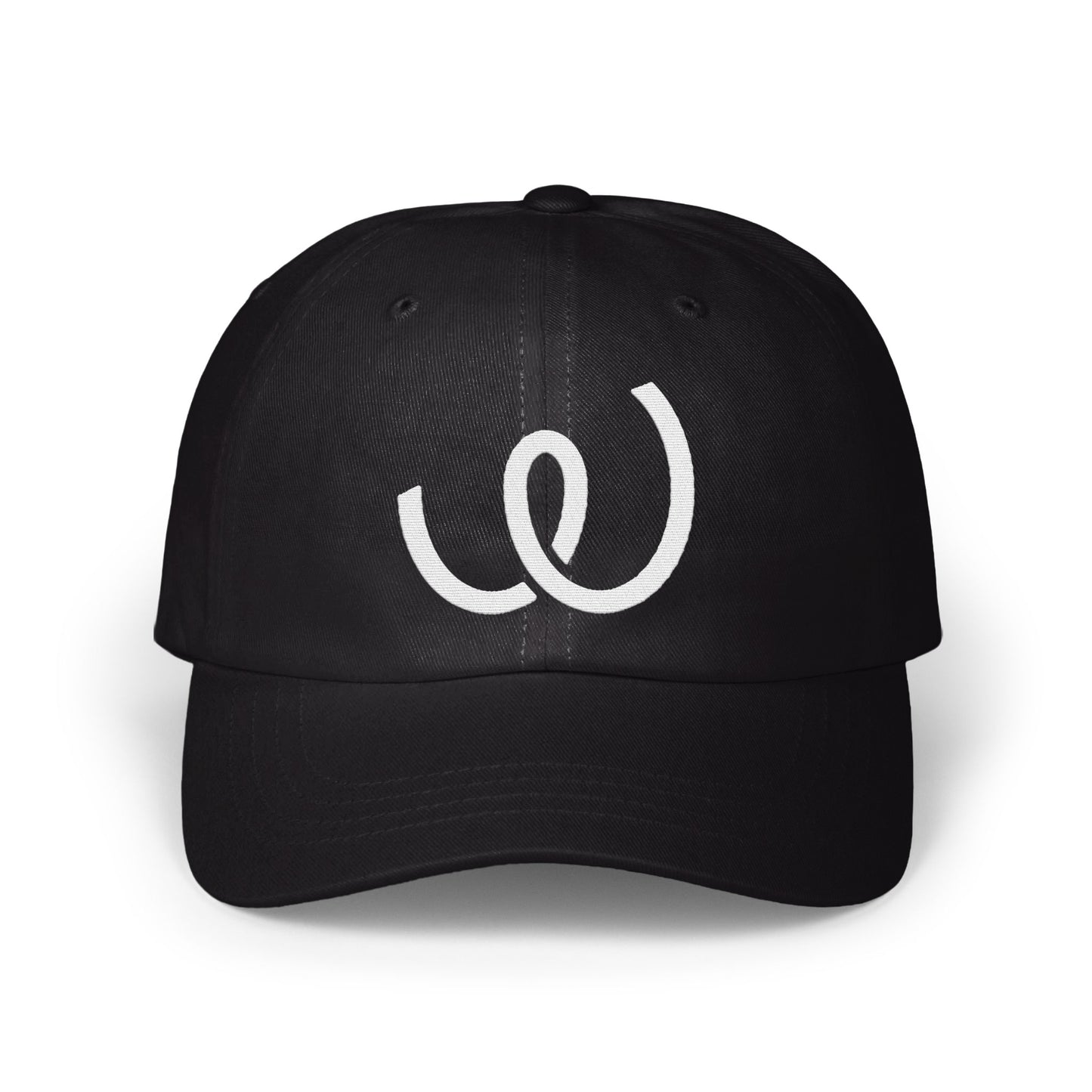 Stylish Black Cap with Unique Design Hat Product