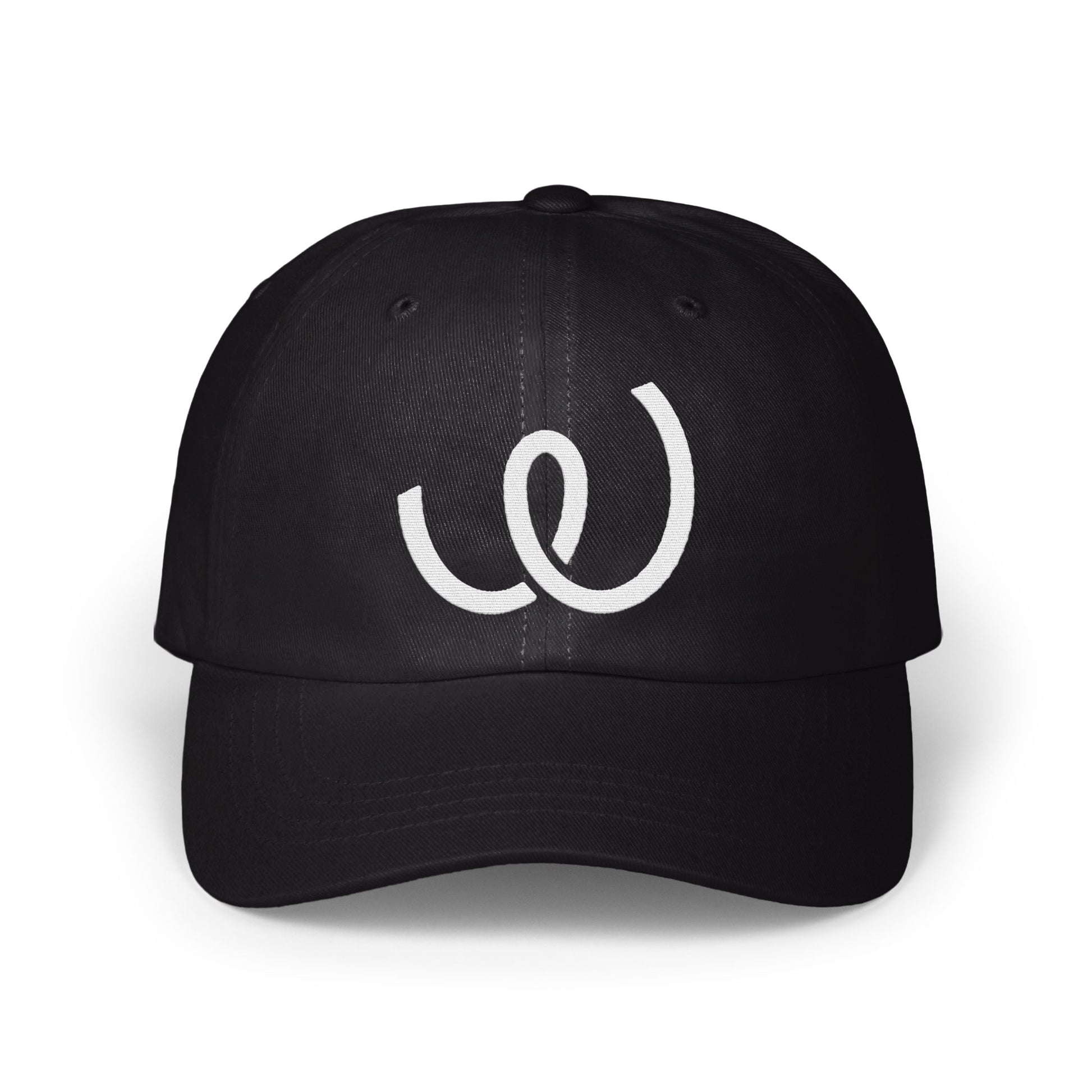 Stylish Black Cap with Unique Design Hat Product