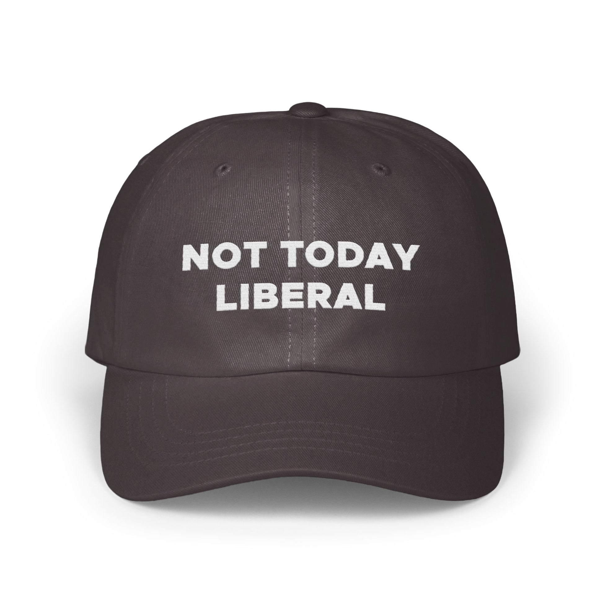 Not Today Liberal Embroidered Baseball Cap product