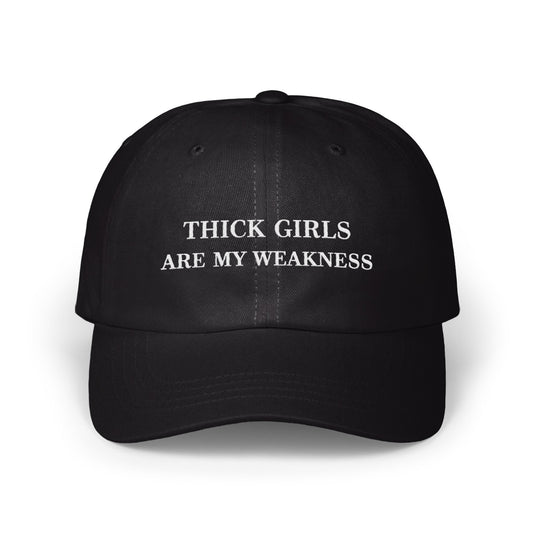 Thick Girls Are My Weakness Statement Cap product