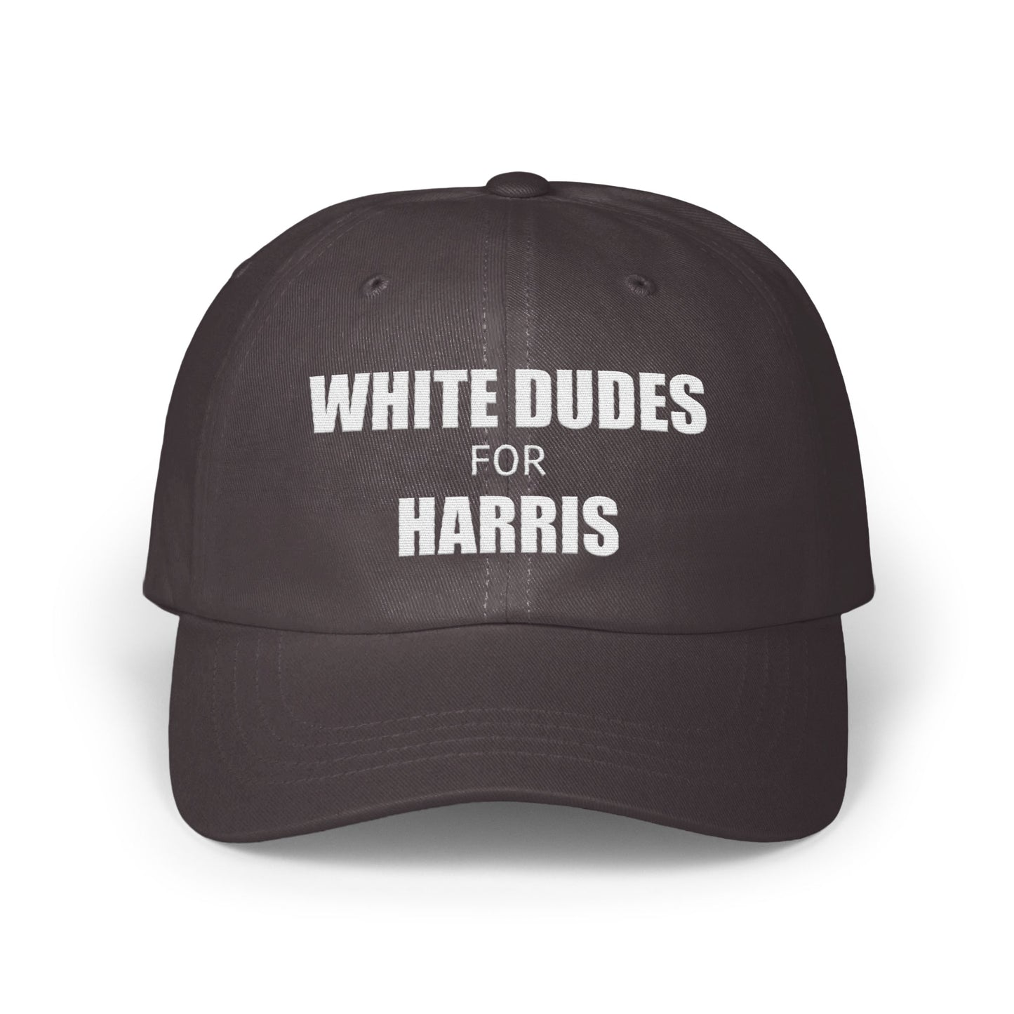 White Dudes for Harris Embroidered Cap product