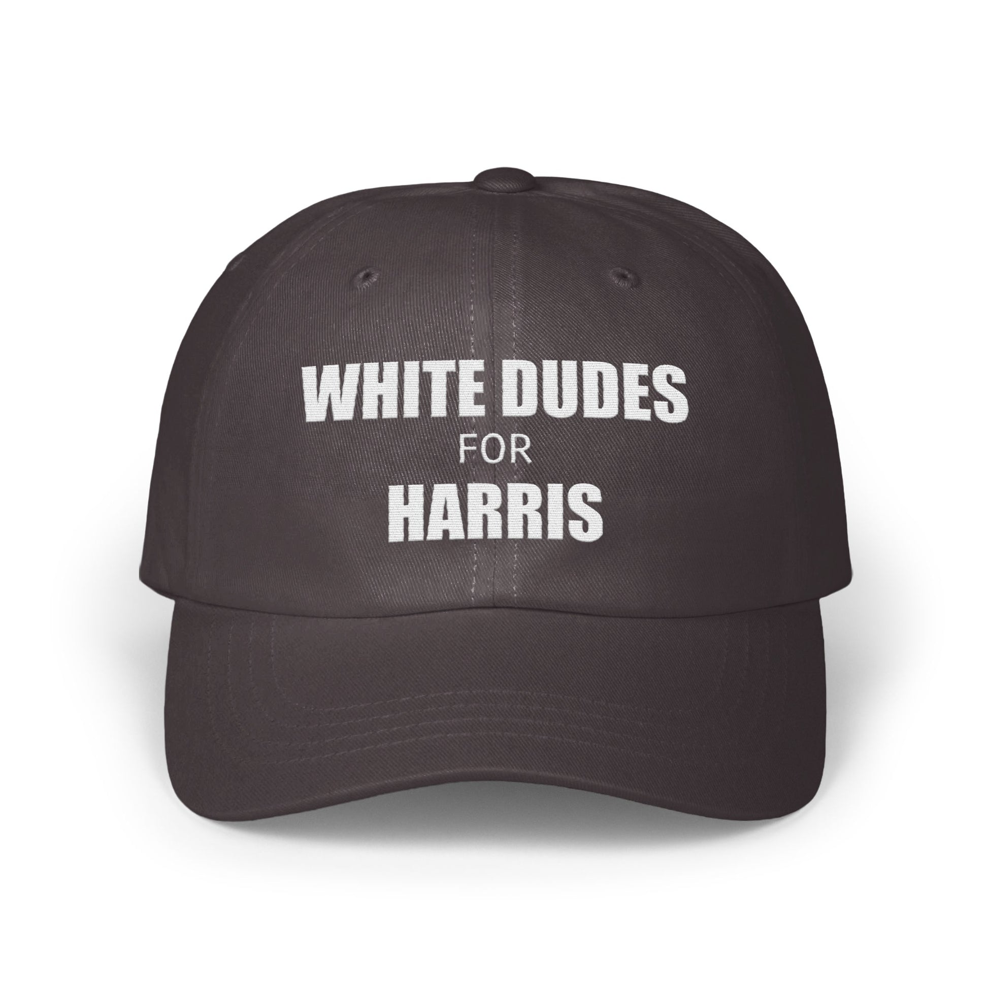 White Dudes for Harris Embroidered Cap product
