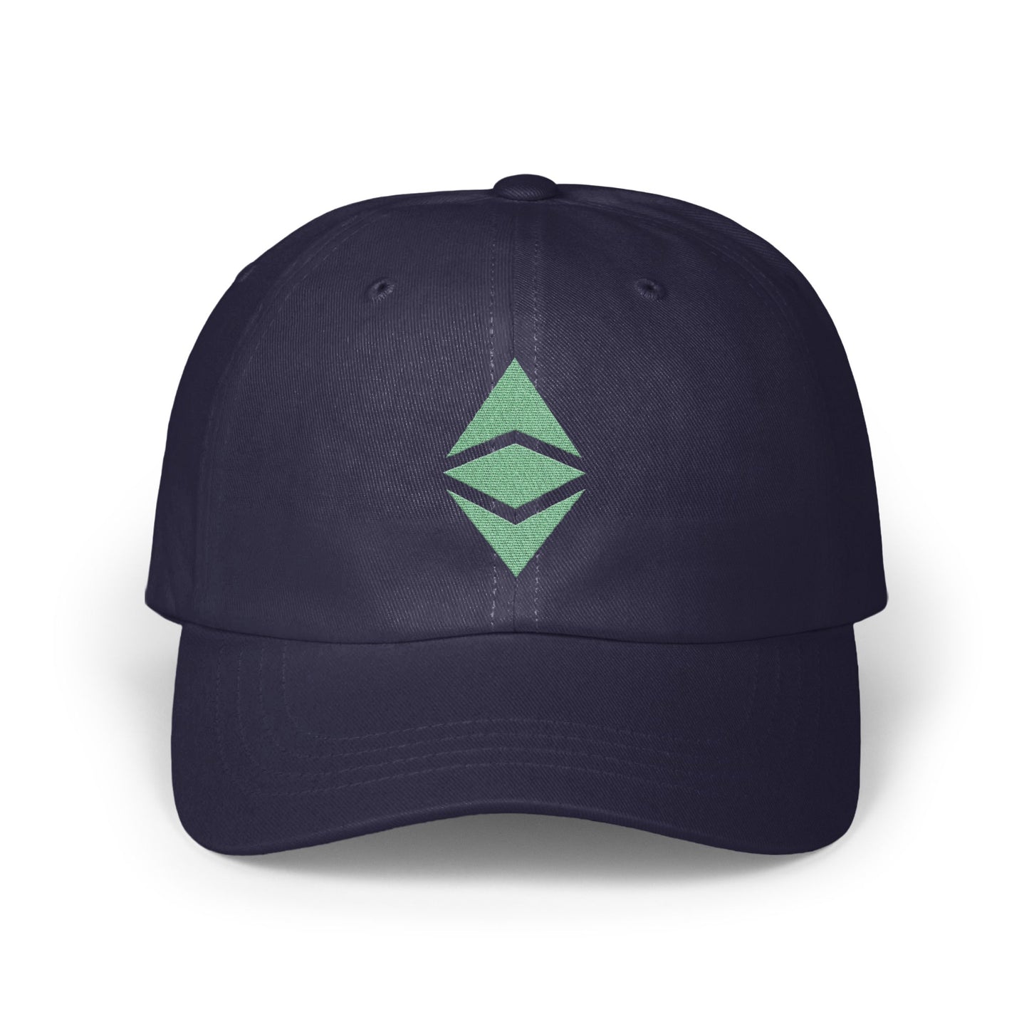 Stylish Green Emblem Navy Blue Baseball Cap product